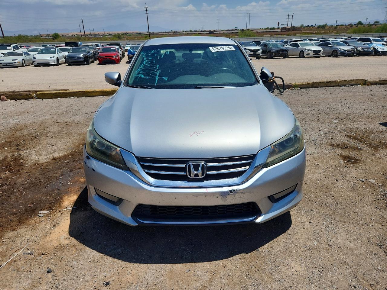 2014 Honda Accord Sport Silver vin: 1HGCR2F59EA181202