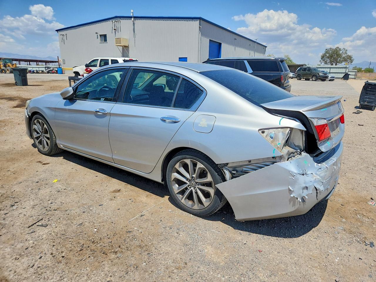 2014 Honda Accord Sport Silver vin: 1HGCR2F59EA181202