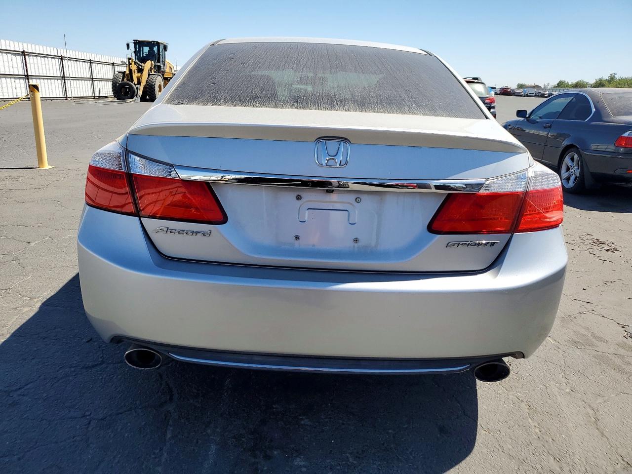2014 Honda Accord Sport Silver vin: 1HGCR2F59EA199778
