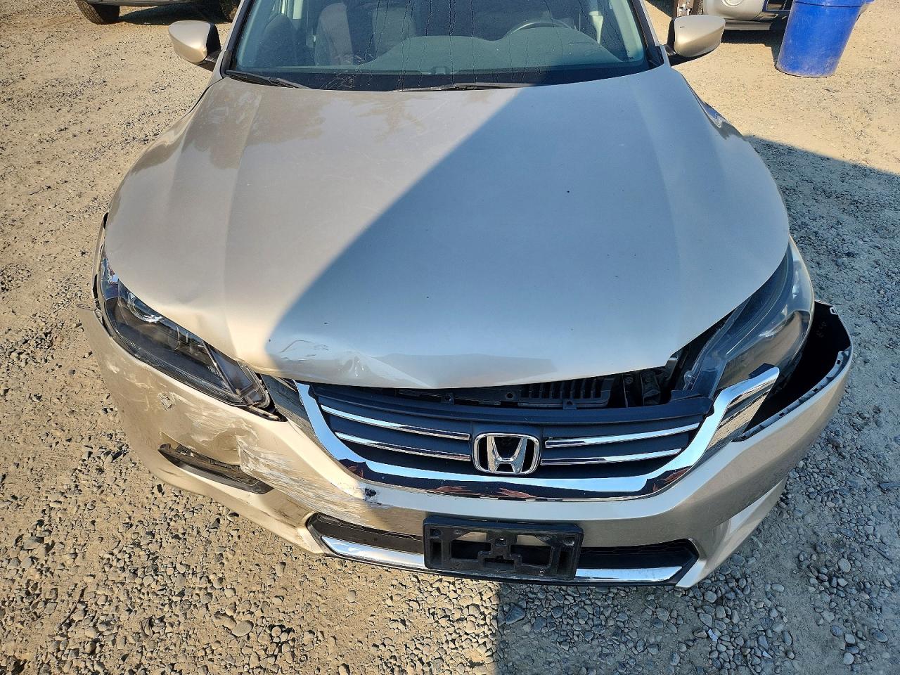 2014 Honda Accord Sport Beige vin: 1HGCR2F59EA227563