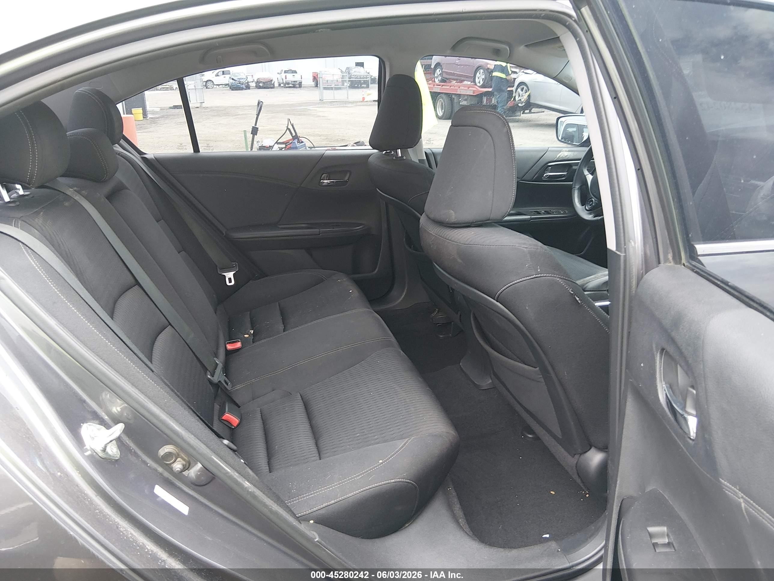 2014 Honda Accord Sport Gray vin: 1HGCR2F59EA280263