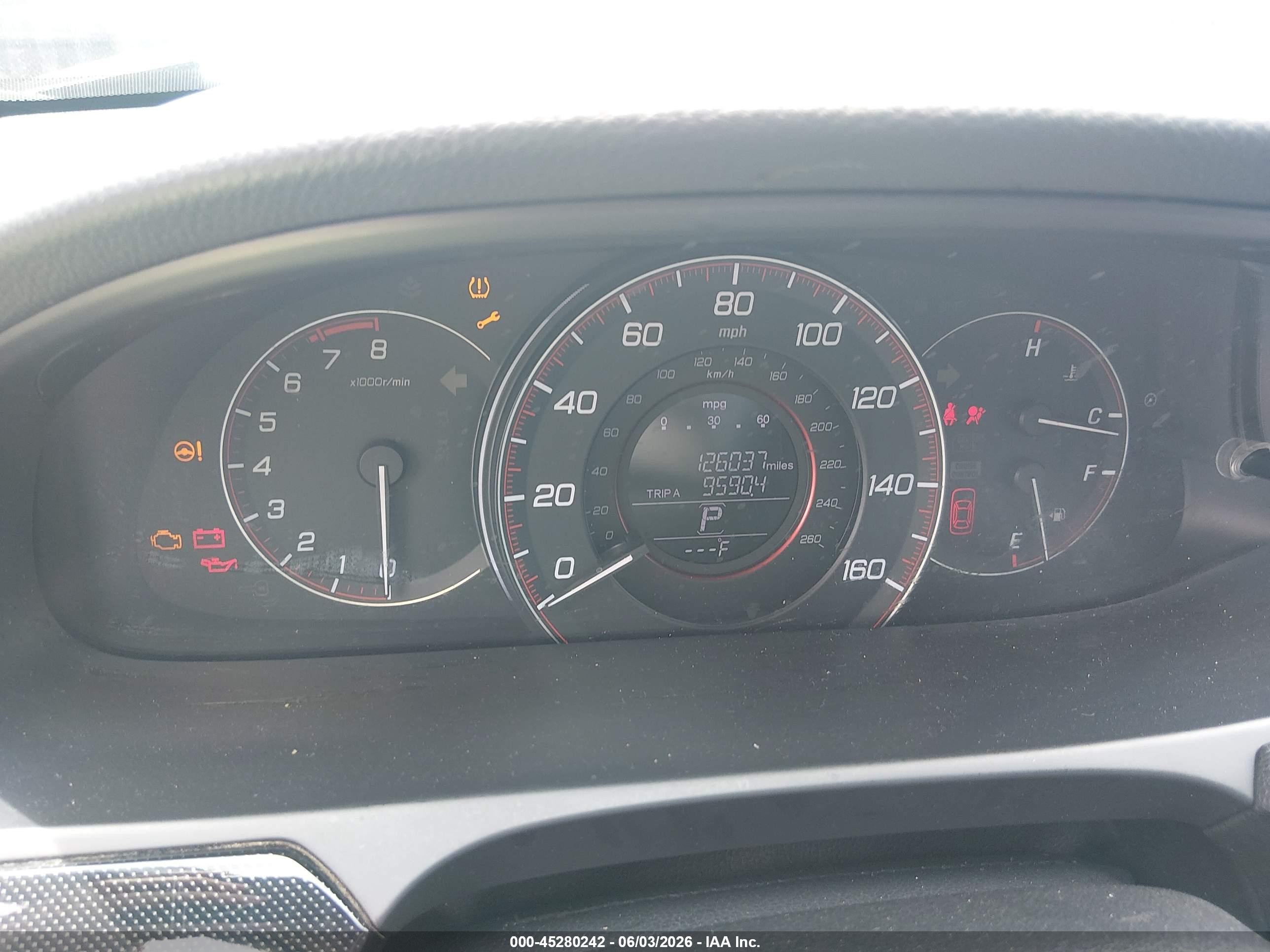 2014 Honda Accord Sport Gray vin: 1HGCR2F59EA280263