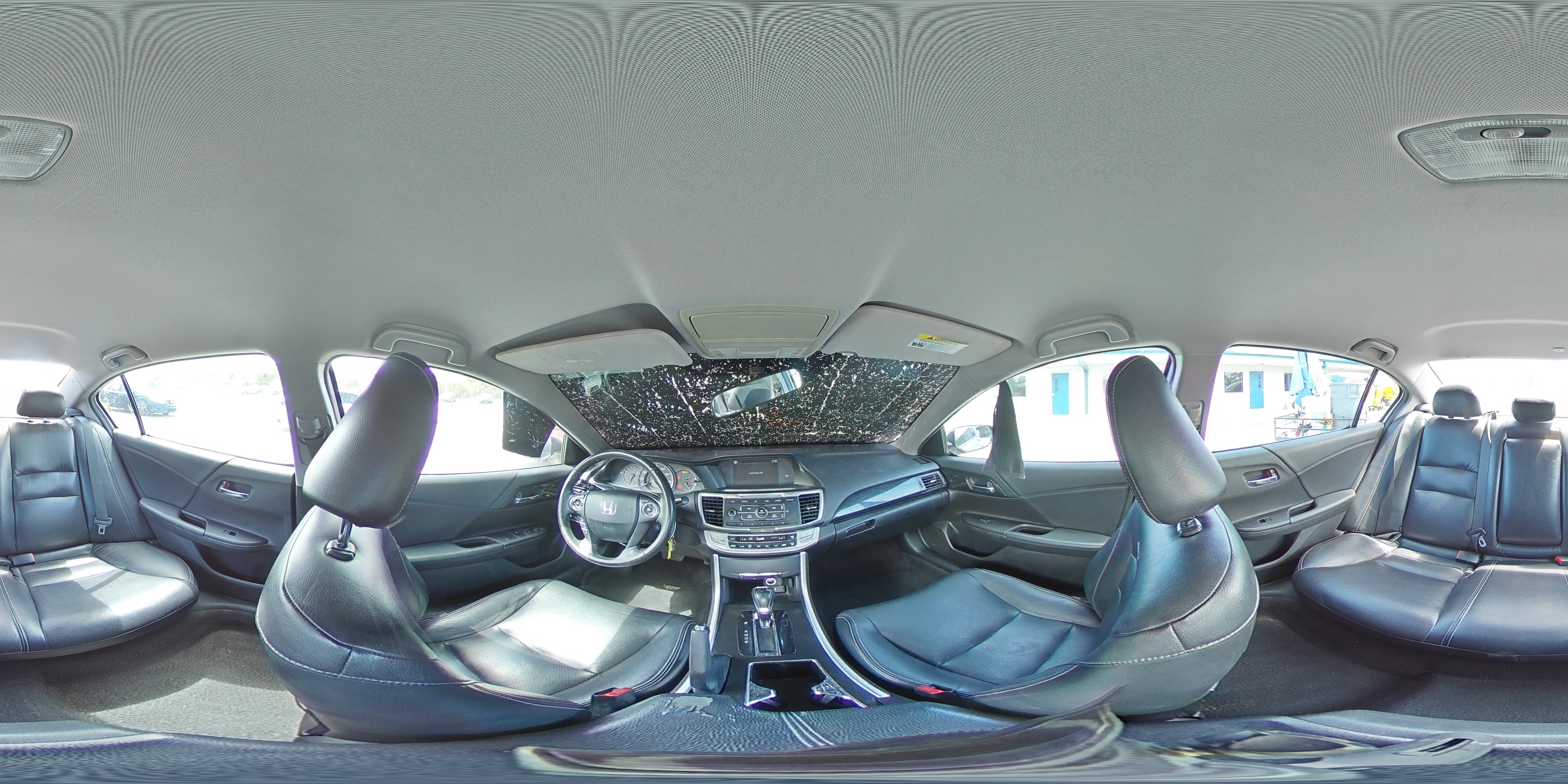 2015 Honda Accord Sport Silver vin: 1HGCR2F59FA000357