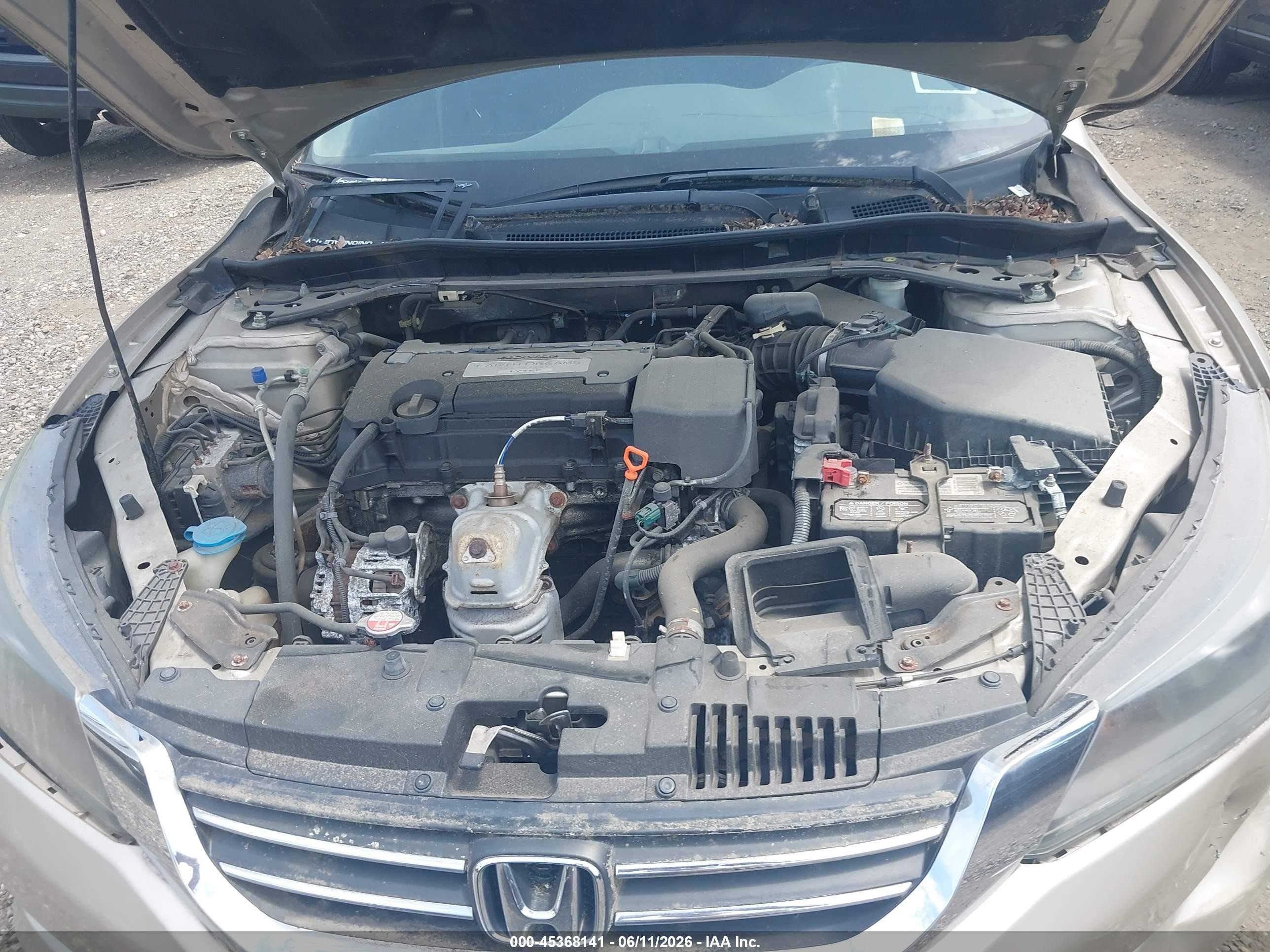 2015 Honda Accord Sport Бежевый vin: 1HGCR2F59FA006482