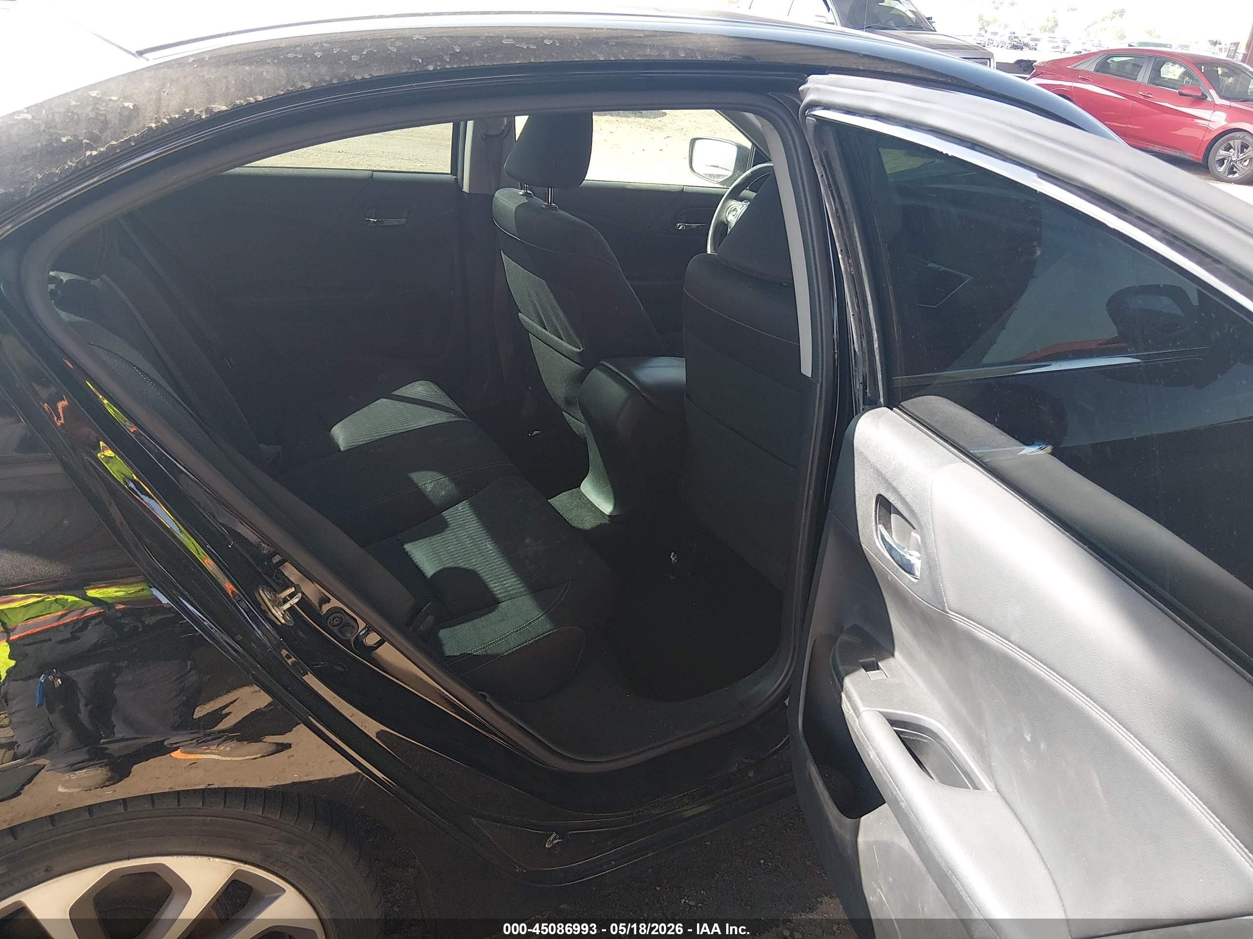 2015 Honda Accord Sport Black vin: 1HGCR2F59FA015411