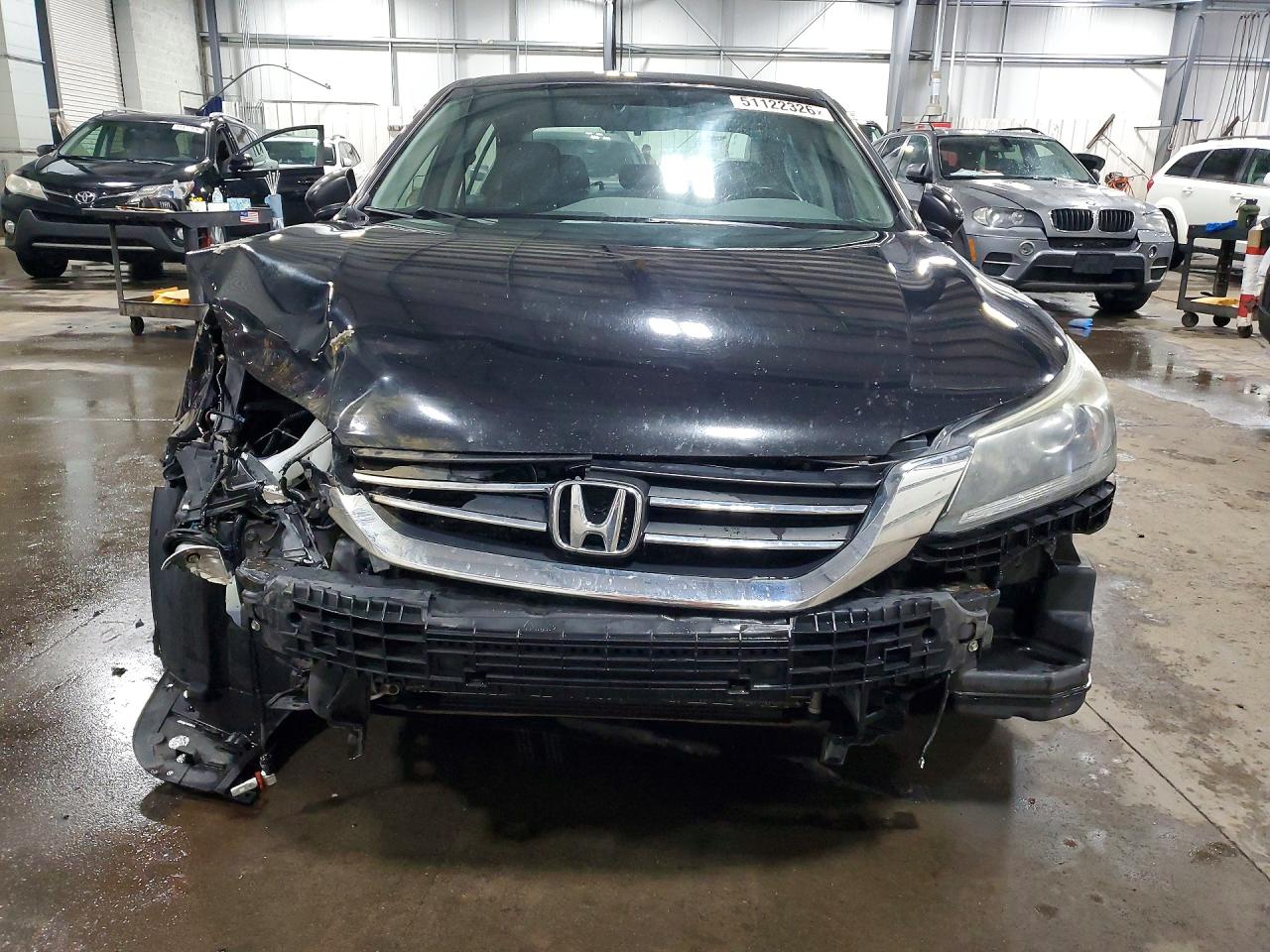 2015 Honda Accord Sport Черный vin: 1HGCR2F59FA045086
