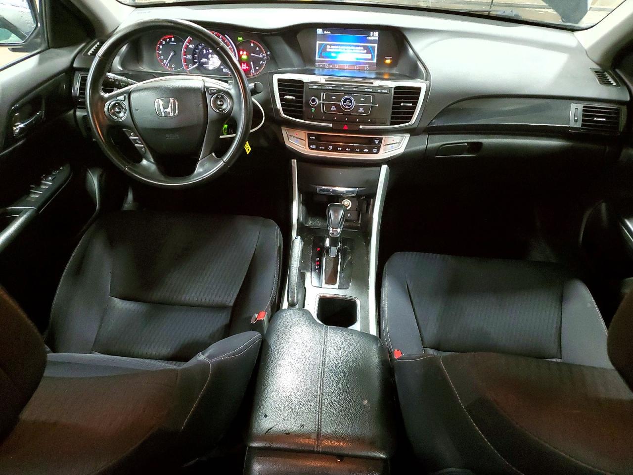 2015 Honda Accord Sport Черный vin: 1HGCR2F59FA045086