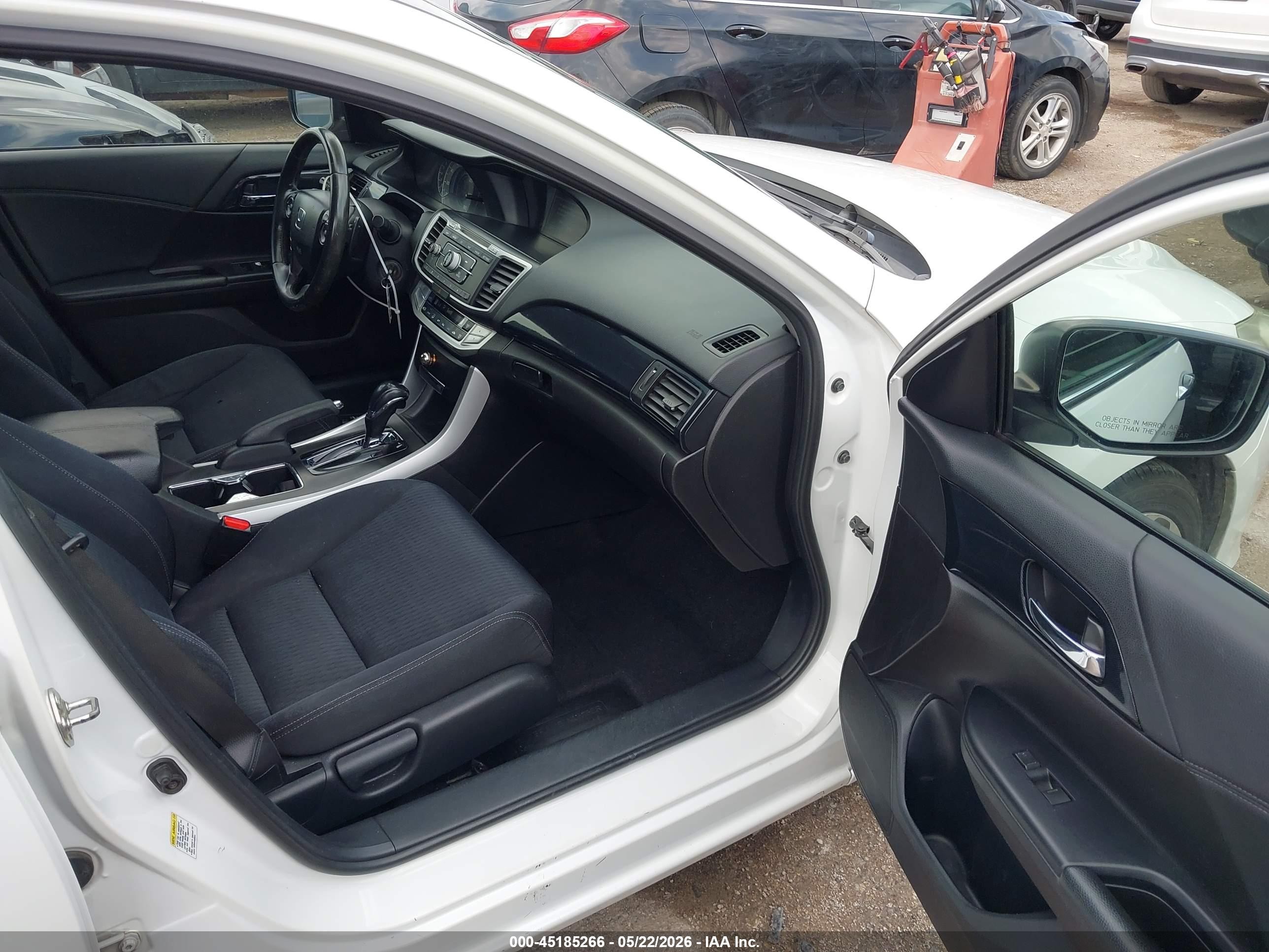 2015 Honda Accord Sport Белый vin: 1HGCR2F59FA072983