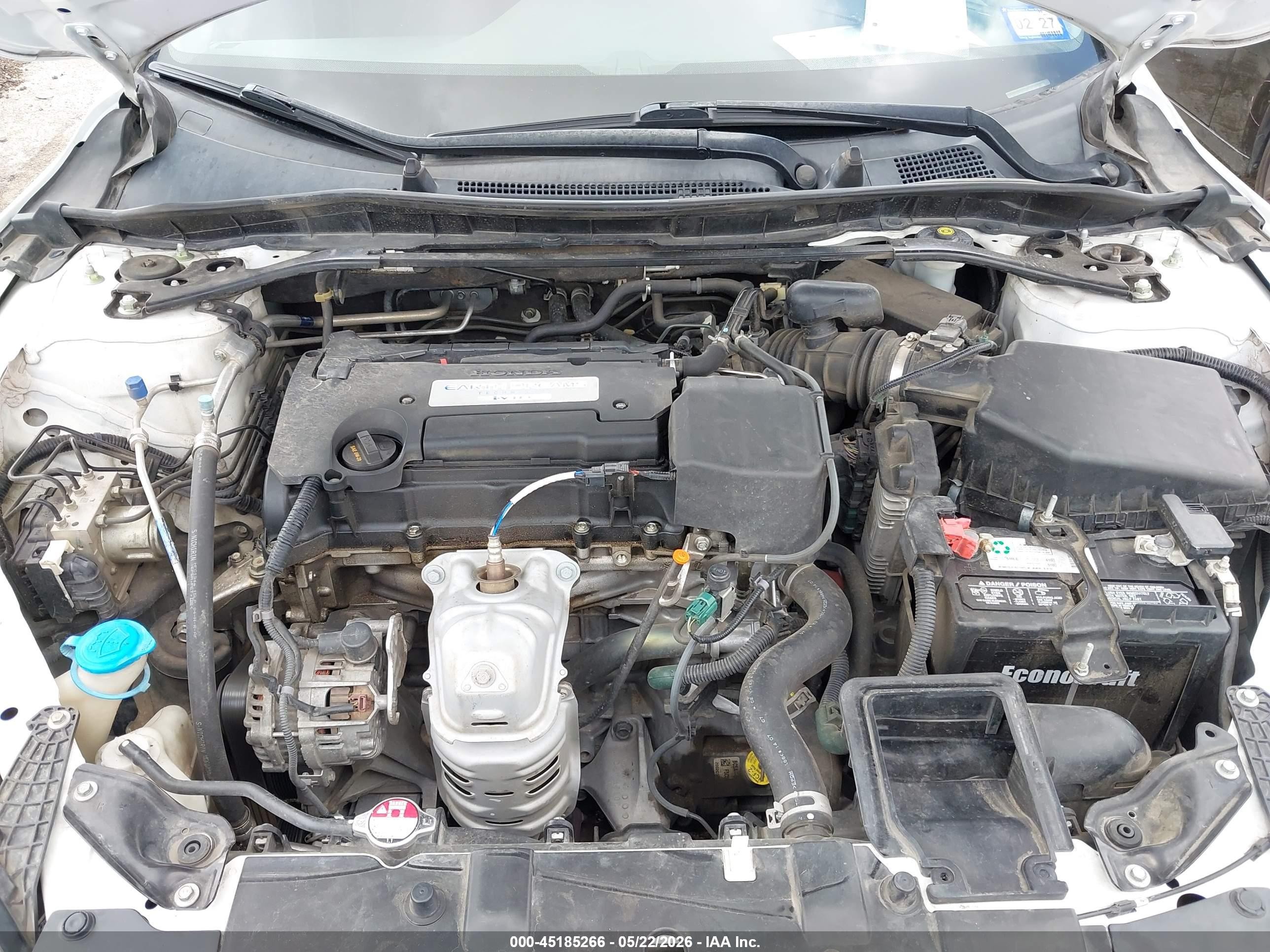 2015 Honda Accord Sport Белый vin: 1HGCR2F59FA072983