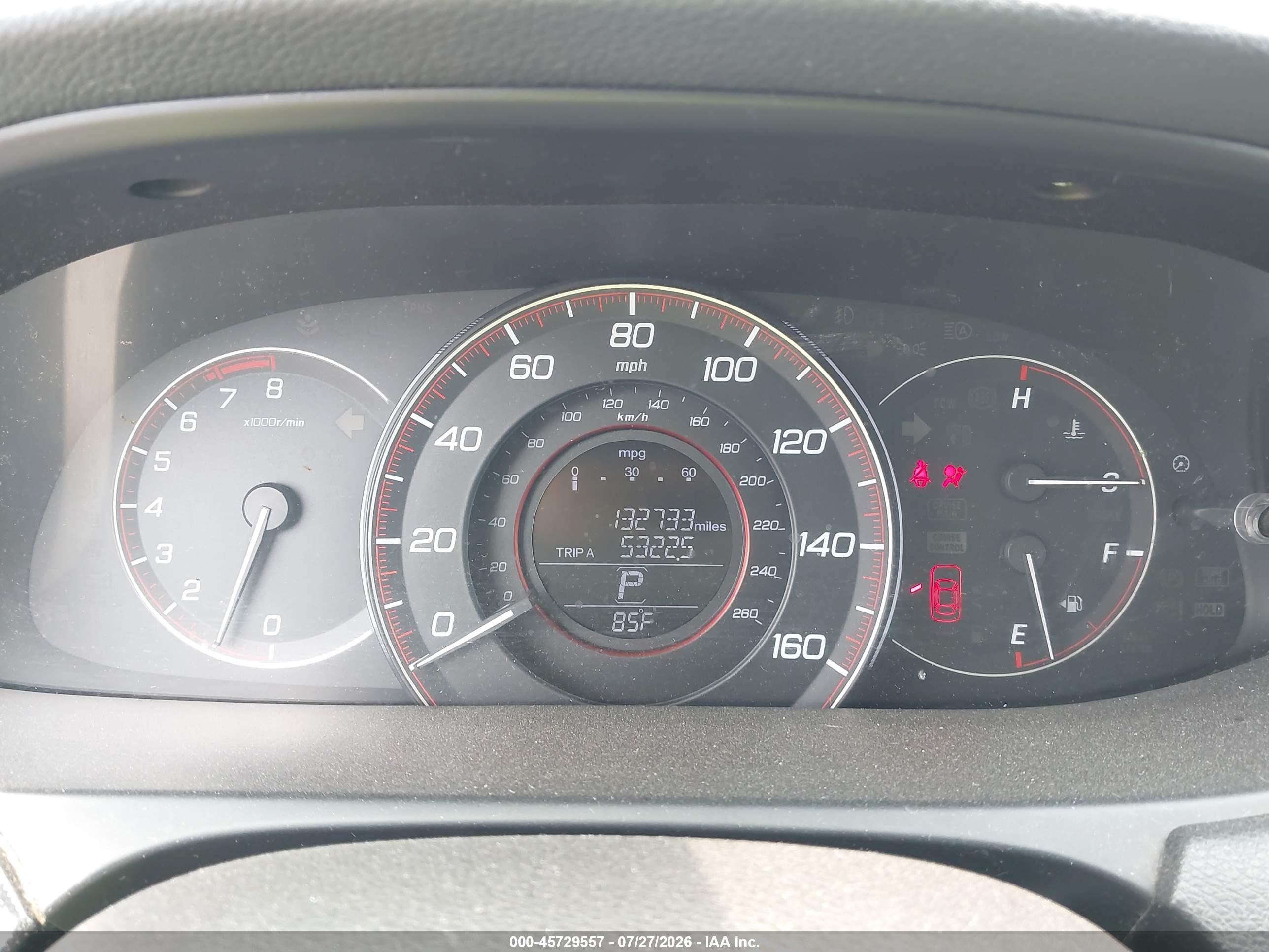 2015 Honda Accord Sport Dark Blue vin: 1HGCR2F59FA076225