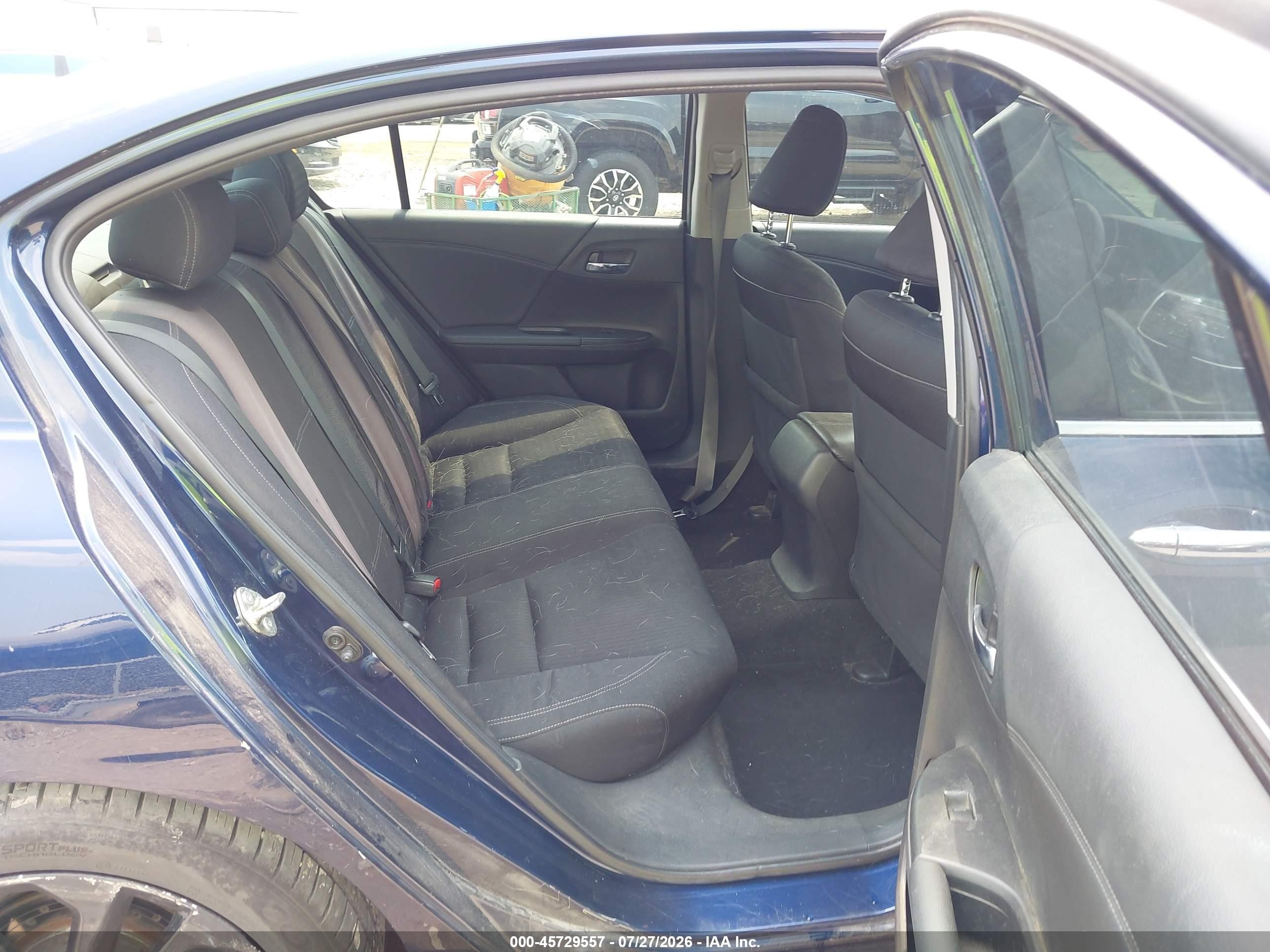 2015 Honda Accord Sport Dark Blue vin: 1HGCR2F59FA076225