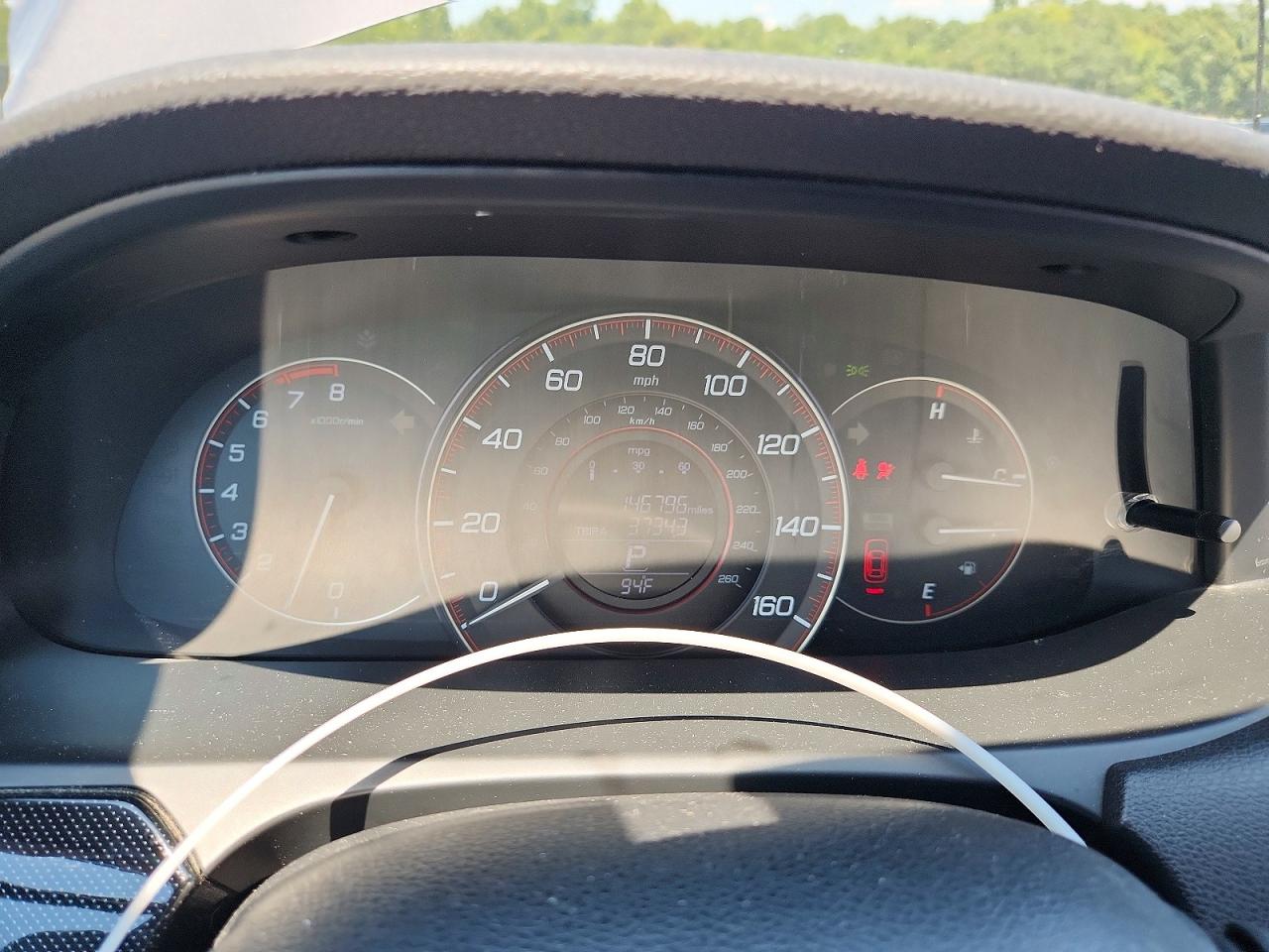 2015 Honda Accord Sport Gray vin: 1HGCR2F59FA083613
