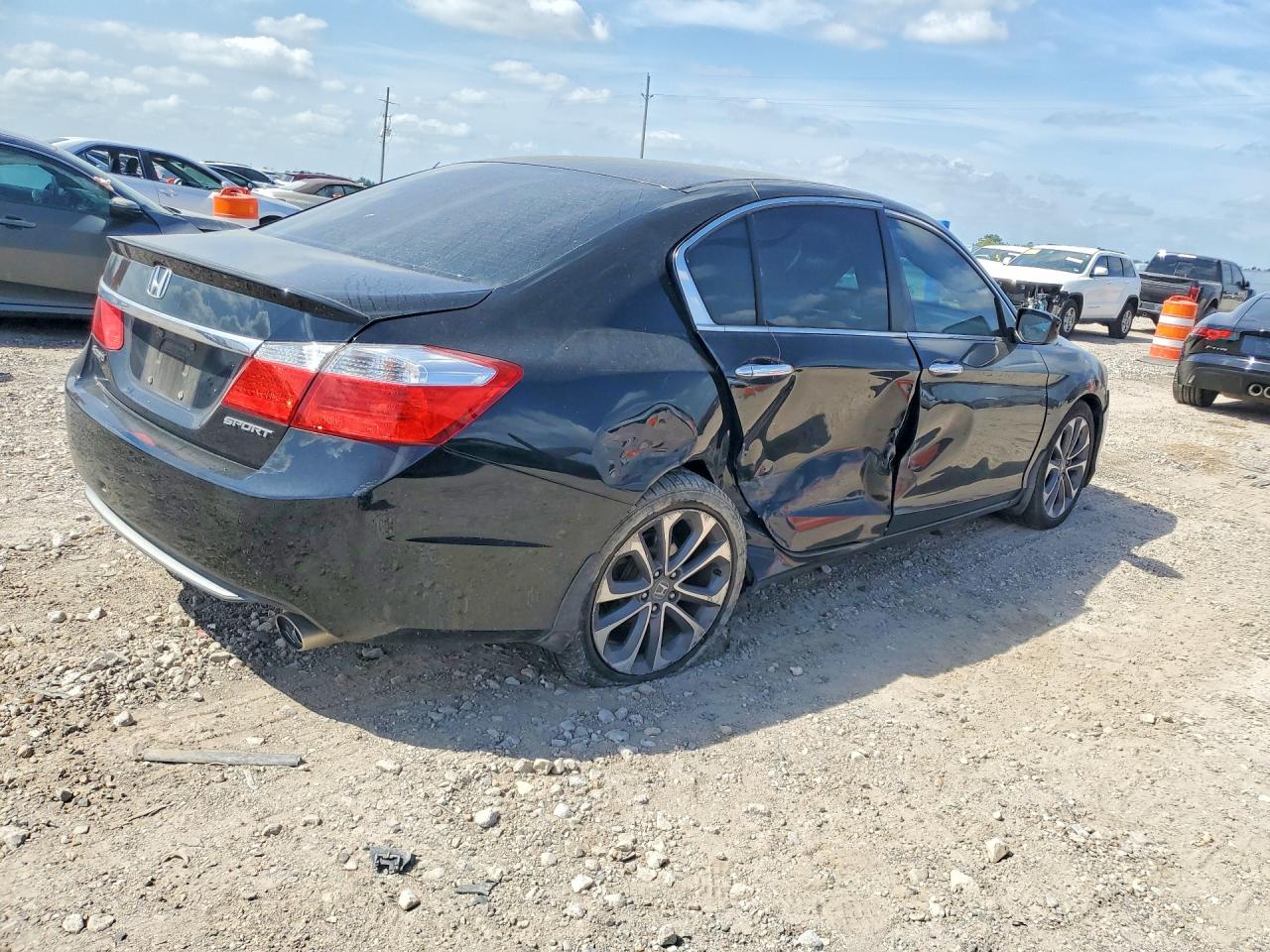 2015 Honda Accord Sport Black vin: 1HGCR2F59FA084308