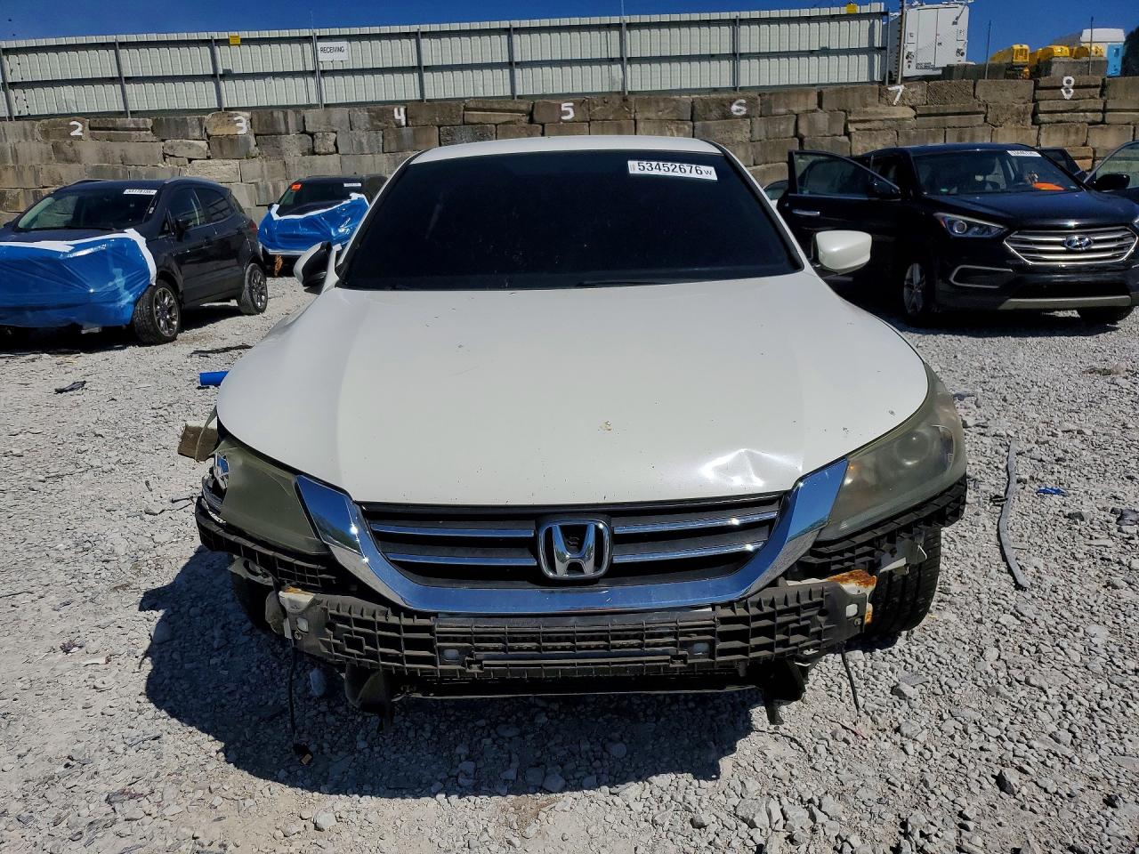 2015 Honda Accord Sport White vin: 1HGCR2F59FA102225