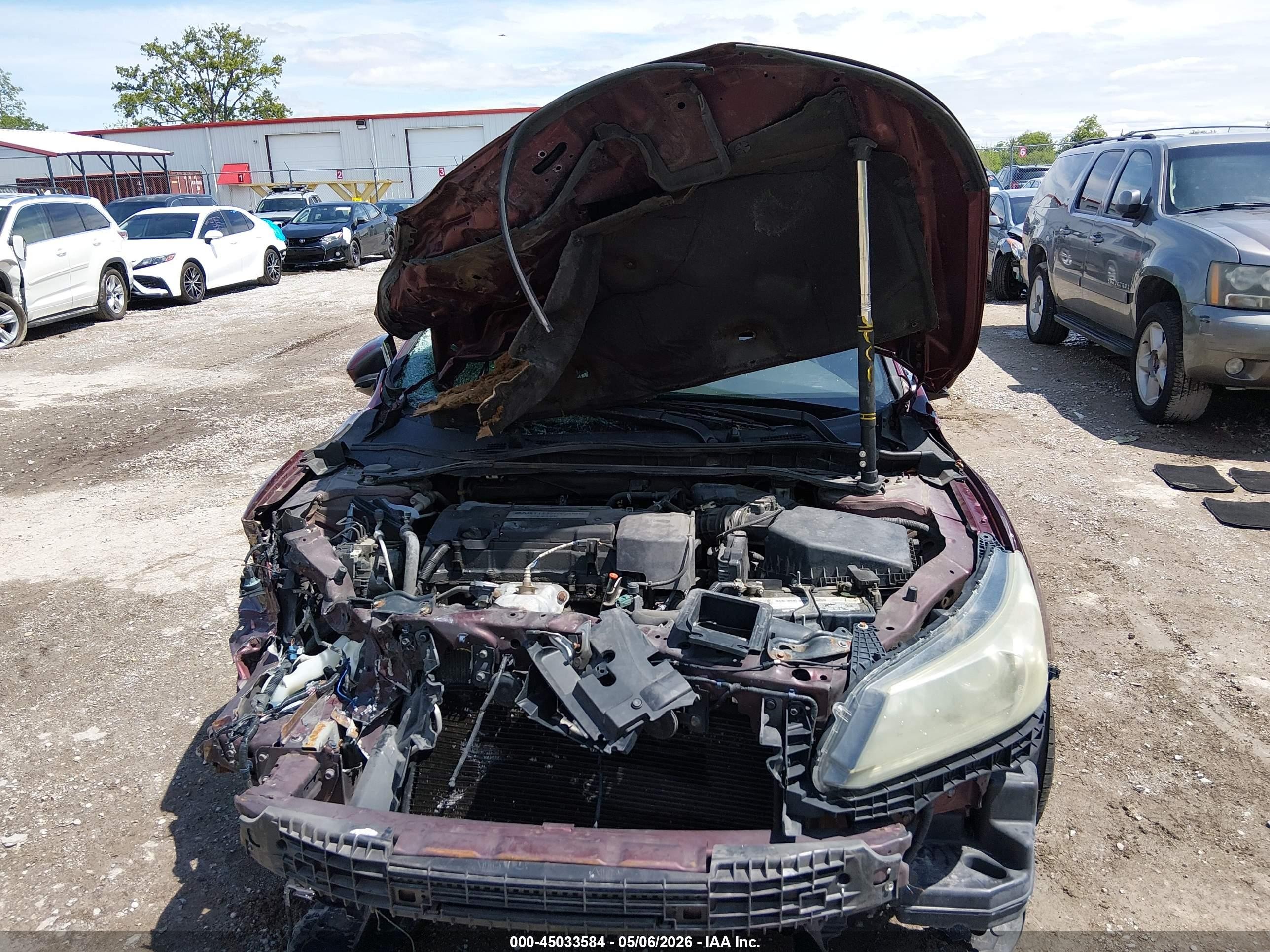 2015 Honda Accord Sport Maroon vin: 1HGCR2F59FA109904