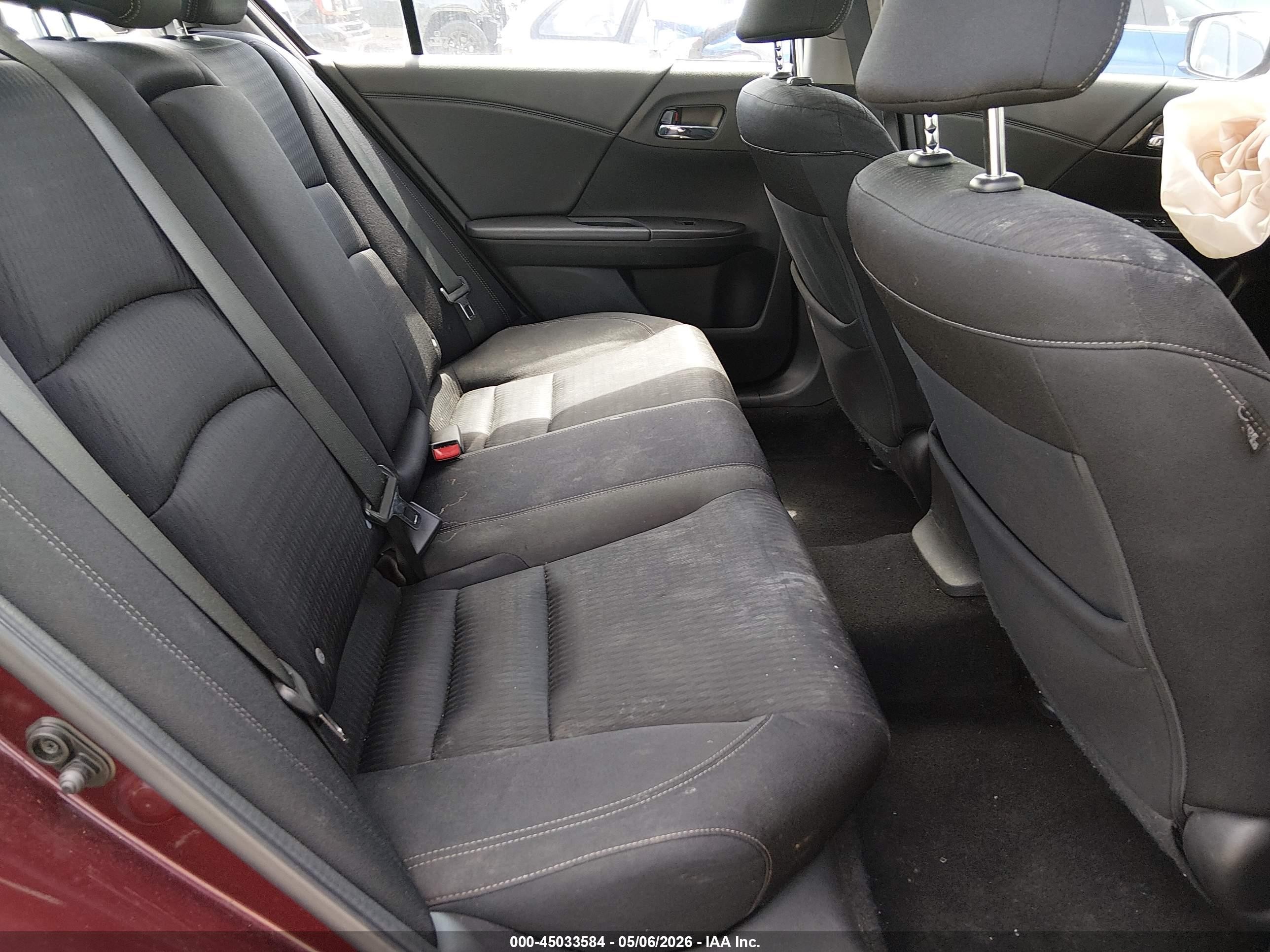 2015 Honda Accord Sport Maroon vin: 1HGCR2F59FA109904