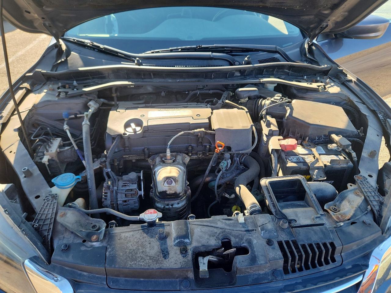 2015 Honda Accord Sport Gray vin: 1HGCR2F59FA111992