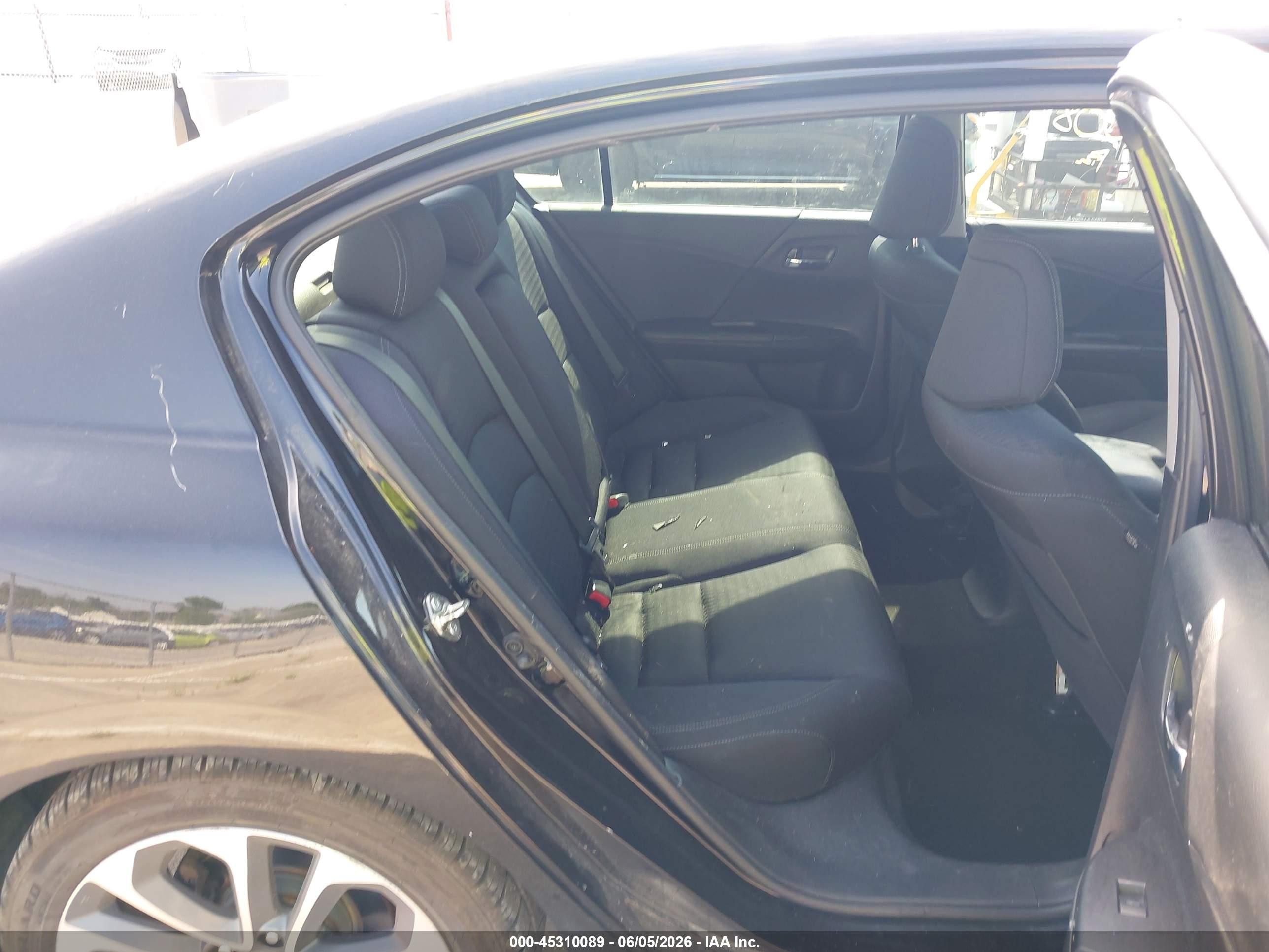 2015 Honda Accord Sport Black vin: 1HGCR2F59FA120515