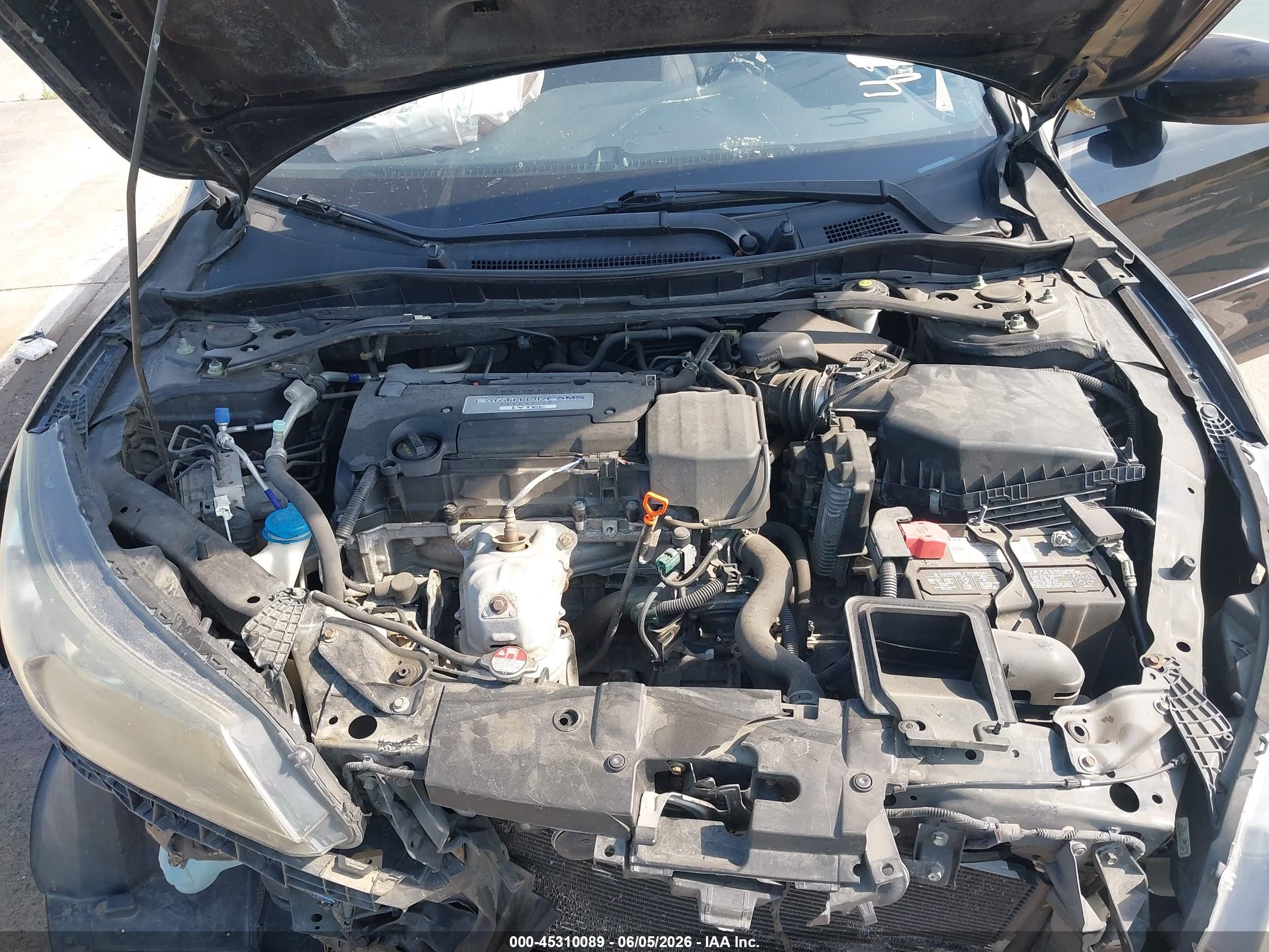 2015 Honda Accord Sport Black vin: 1HGCR2F59FA120515