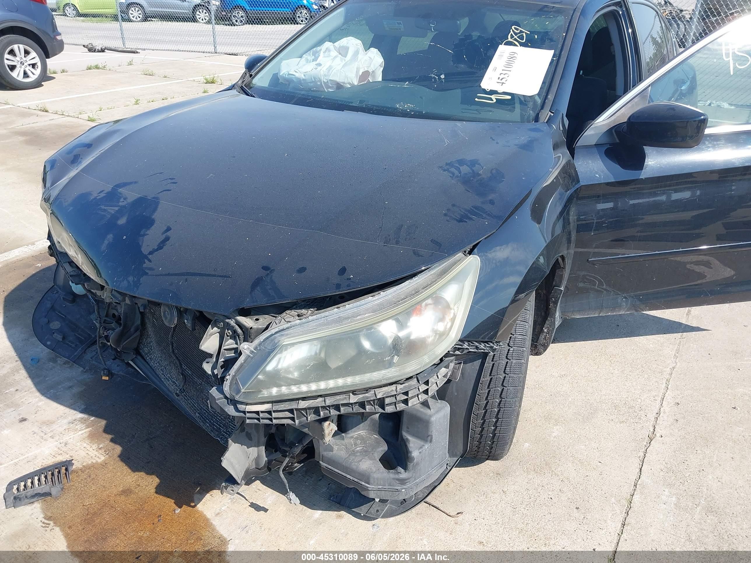 2015 Honda Accord Sport Black vin: 1HGCR2F59FA120515