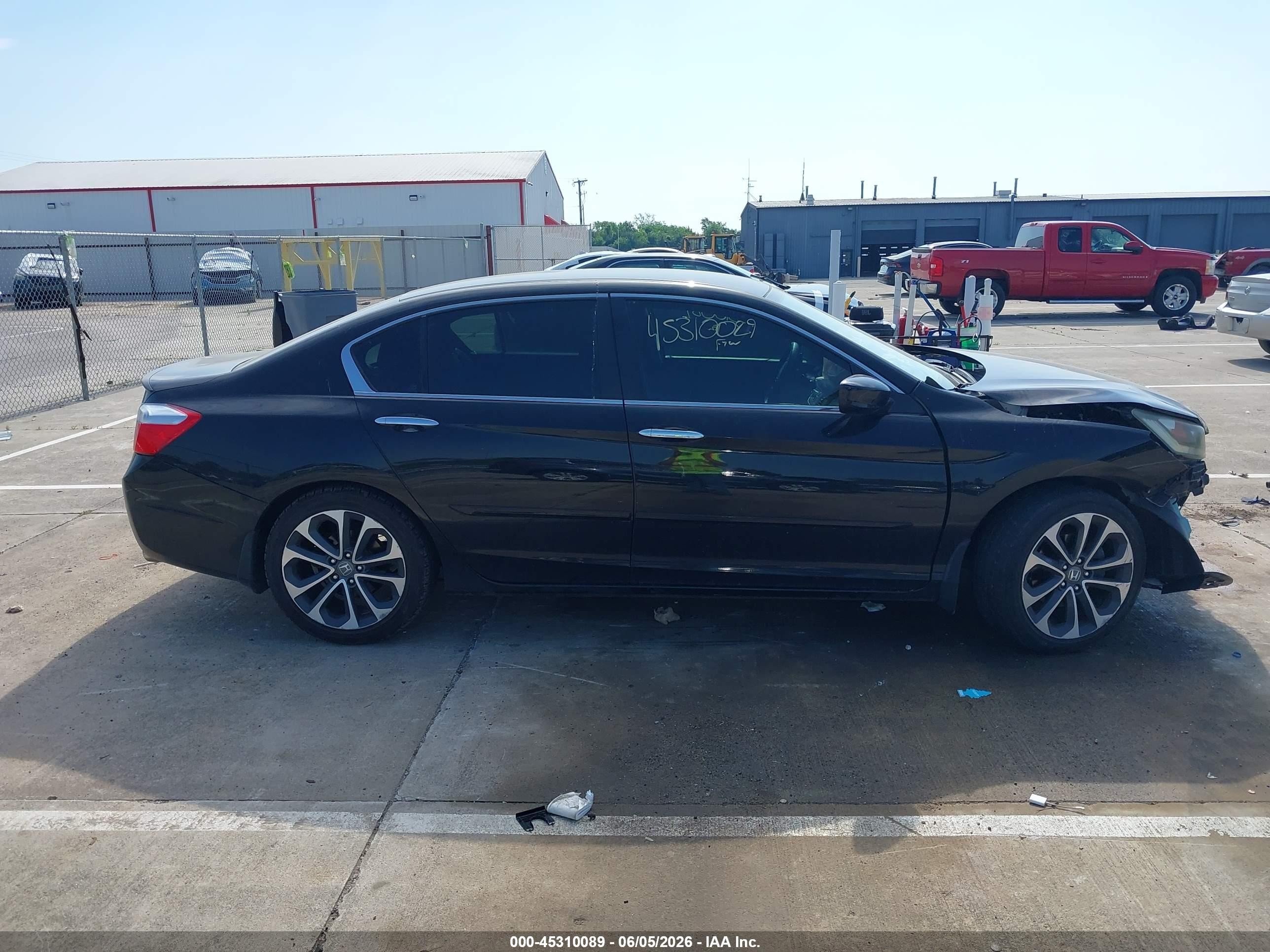 2015 Honda Accord Sport Black vin: 1HGCR2F59FA120515