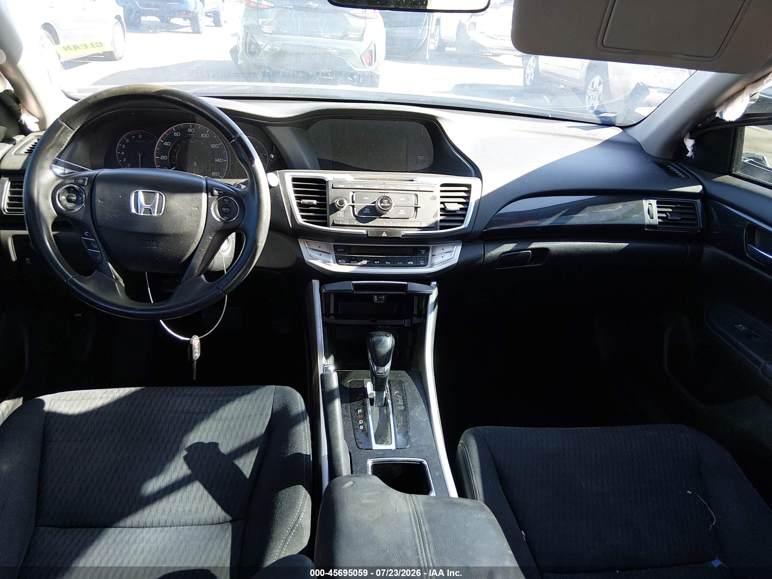 2015 Honda Accord Sport Gray vin: 1HGCR2F59FA123639