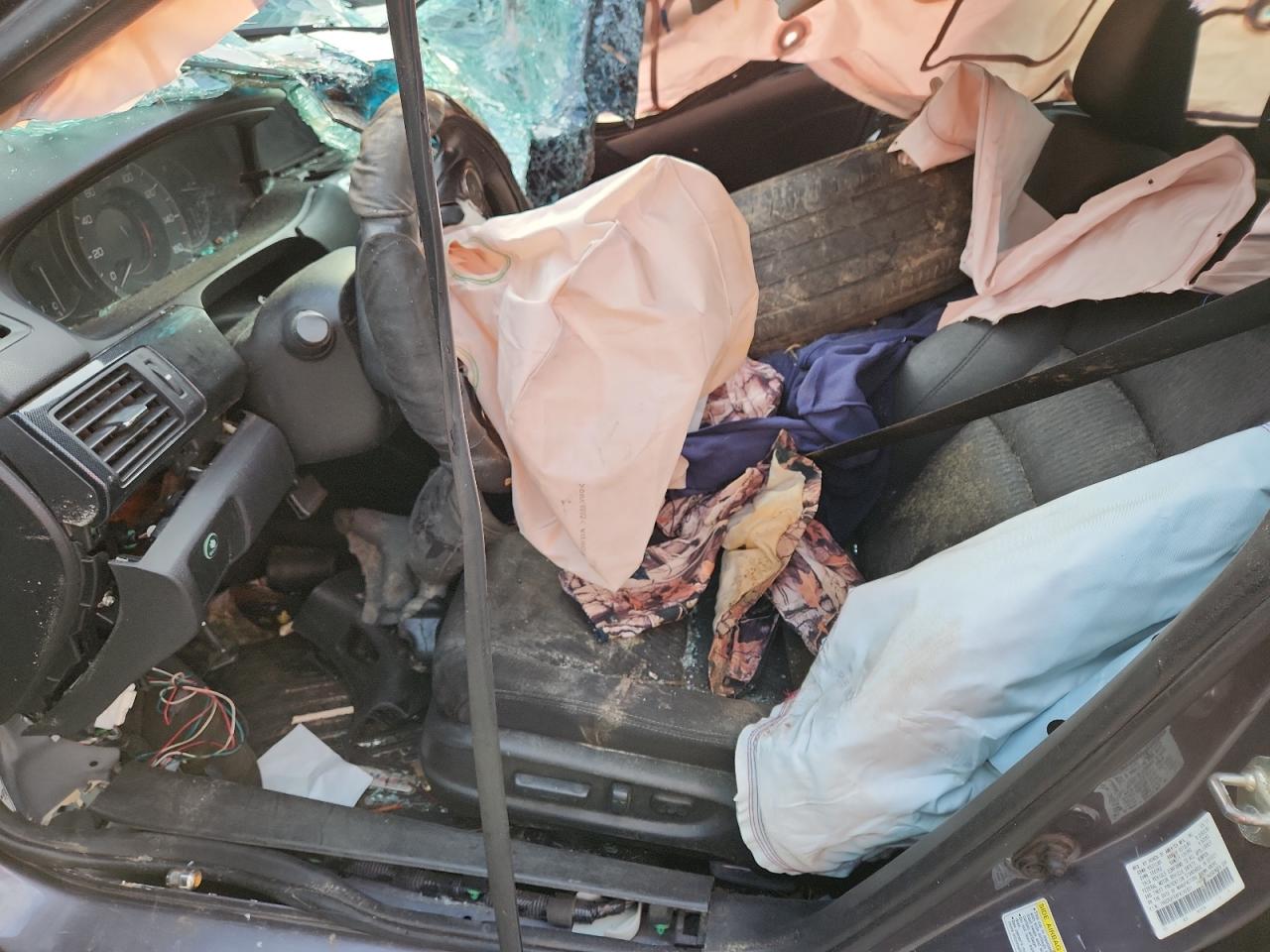 2015 Honda Accord Sport Silver vin: 1HGCR2F59FA140831 Damage: Airbag - Front Left, Deployed, Replacement Required