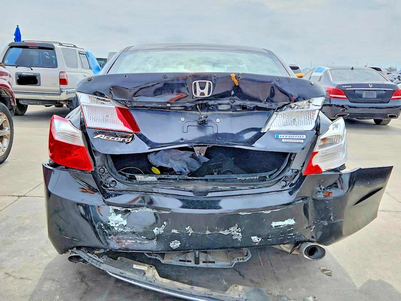 2015 Honda Accord Touring Black vin: 1HGCR2F59FA169116