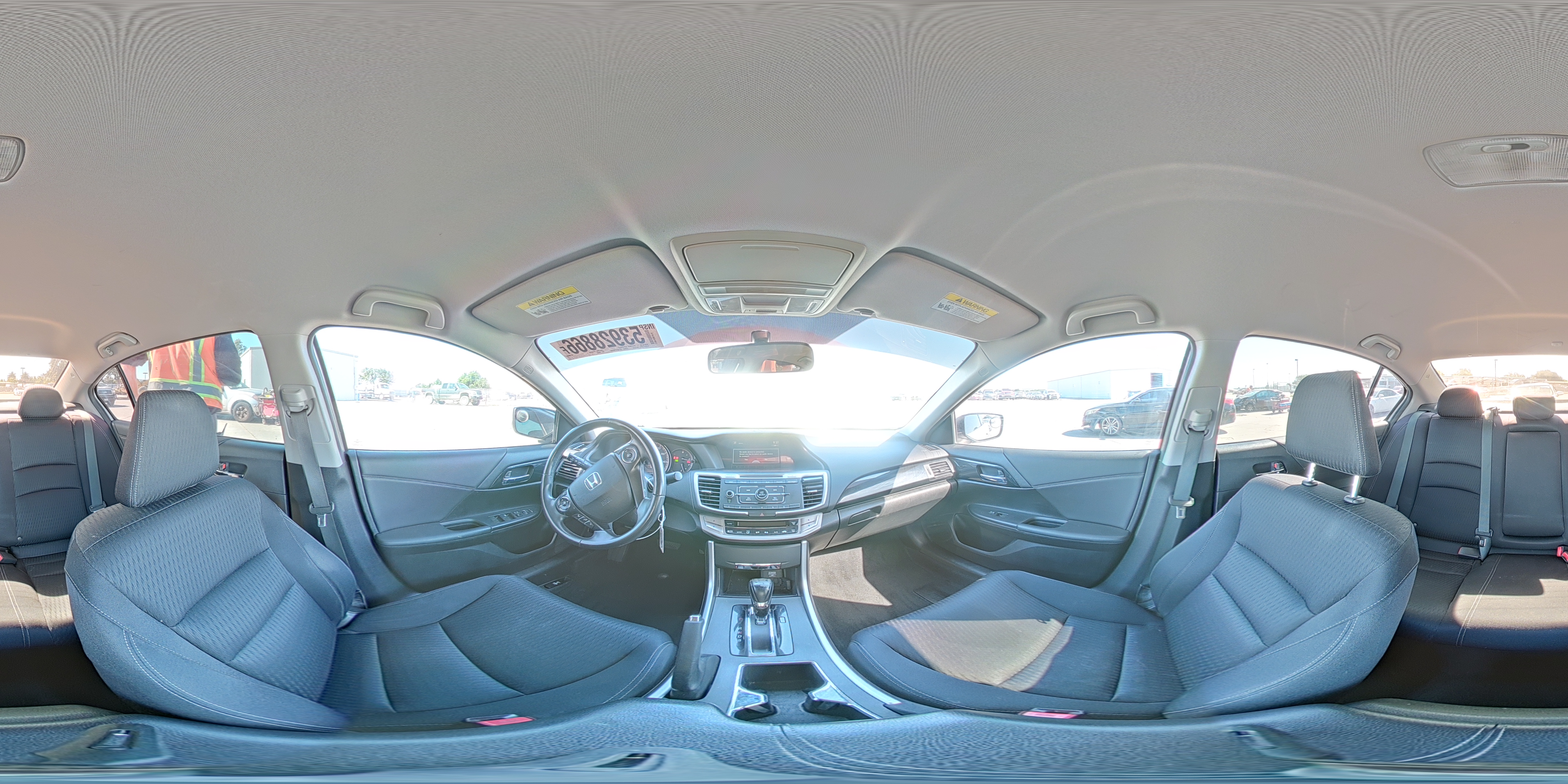 2015 Honda Accord Sport Silver vin: 1HGCR2F59FA179953