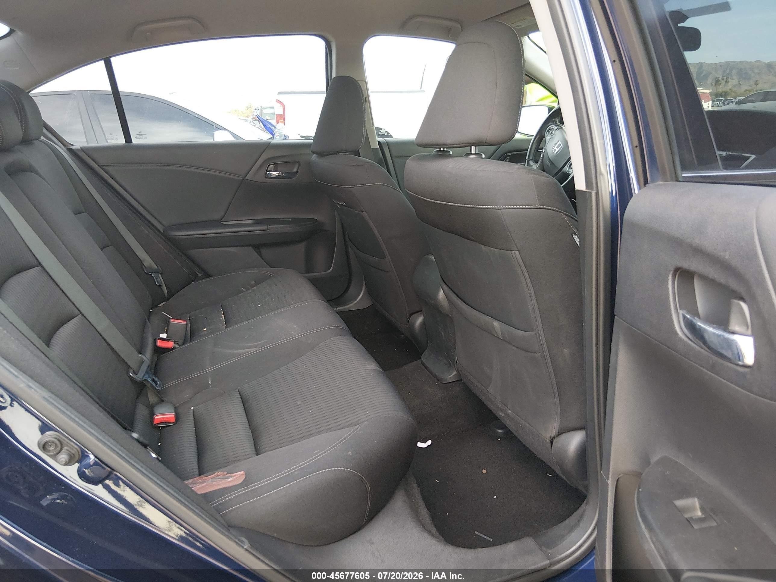 2015 Honda Accord Sport Black vin: 1HGCR2F59FA195750