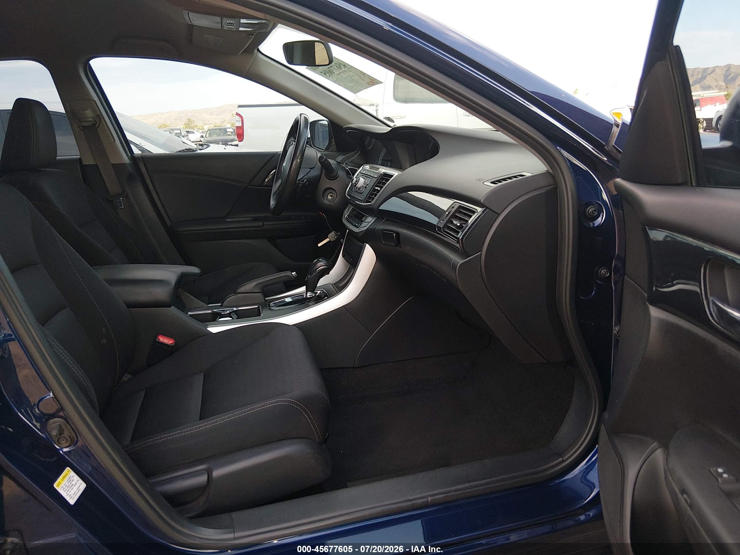 2015 Honda Accord Sport Black vin: 1HGCR2F59FA195750