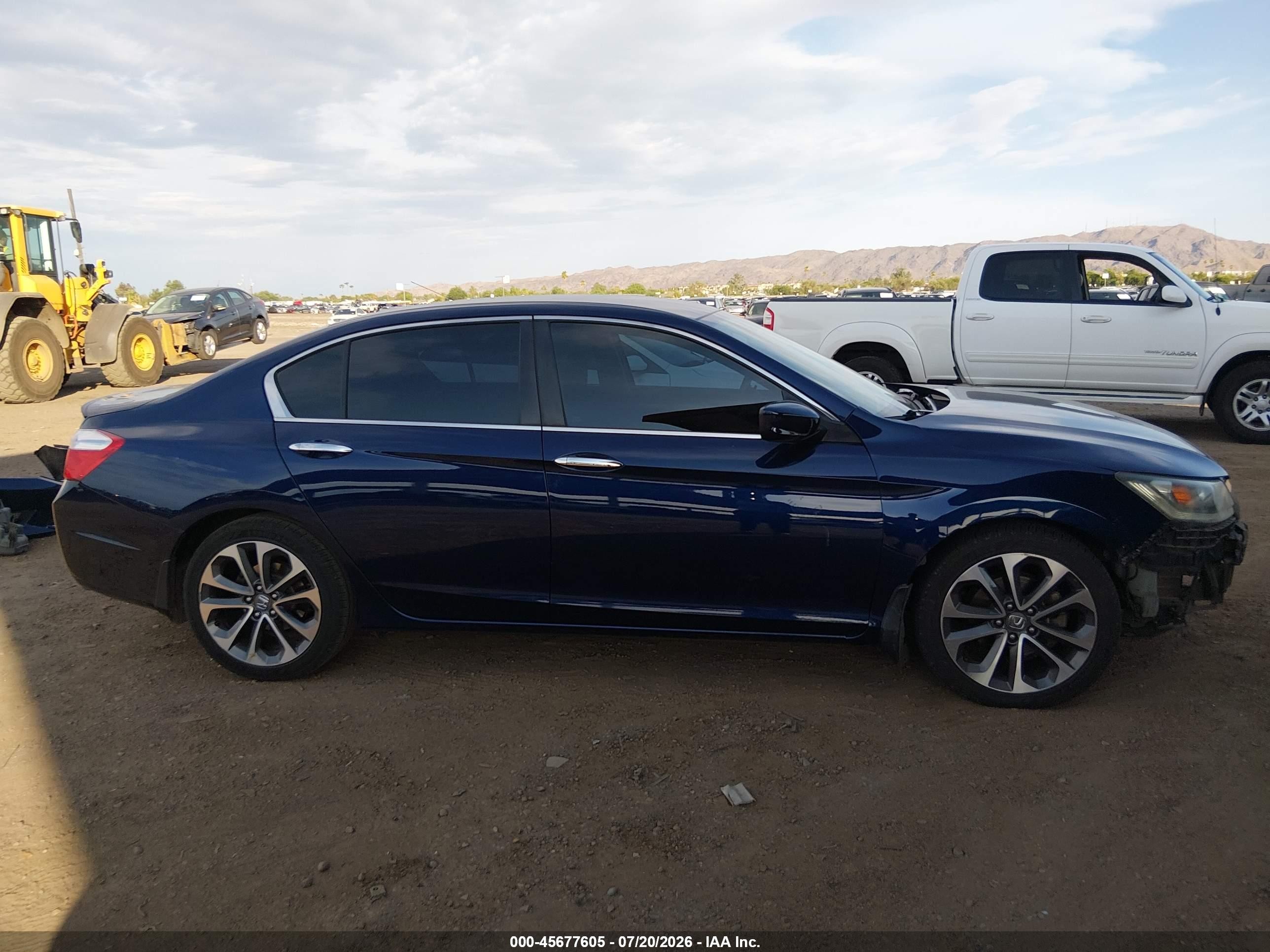 2015 Honda Accord Sport Black vin: 1HGCR2F59FA195750