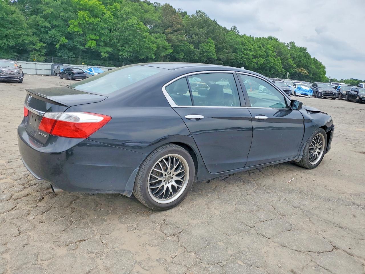 2015 Honda Accord Sport Black vin: 1HGCR2F59FA209016
