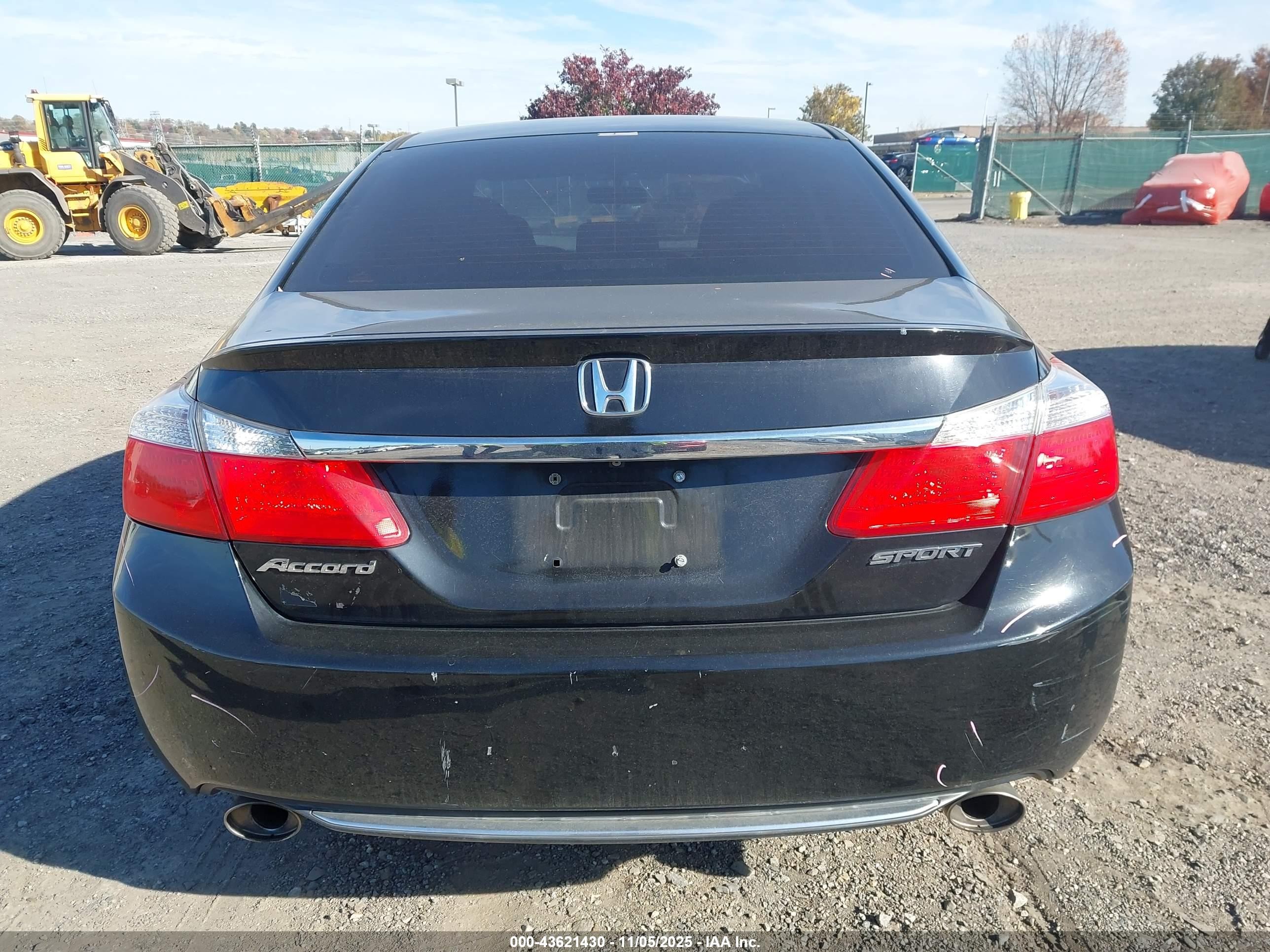 2015 Honda Accord Sport Black vin: 1HGCR2F59FA228634