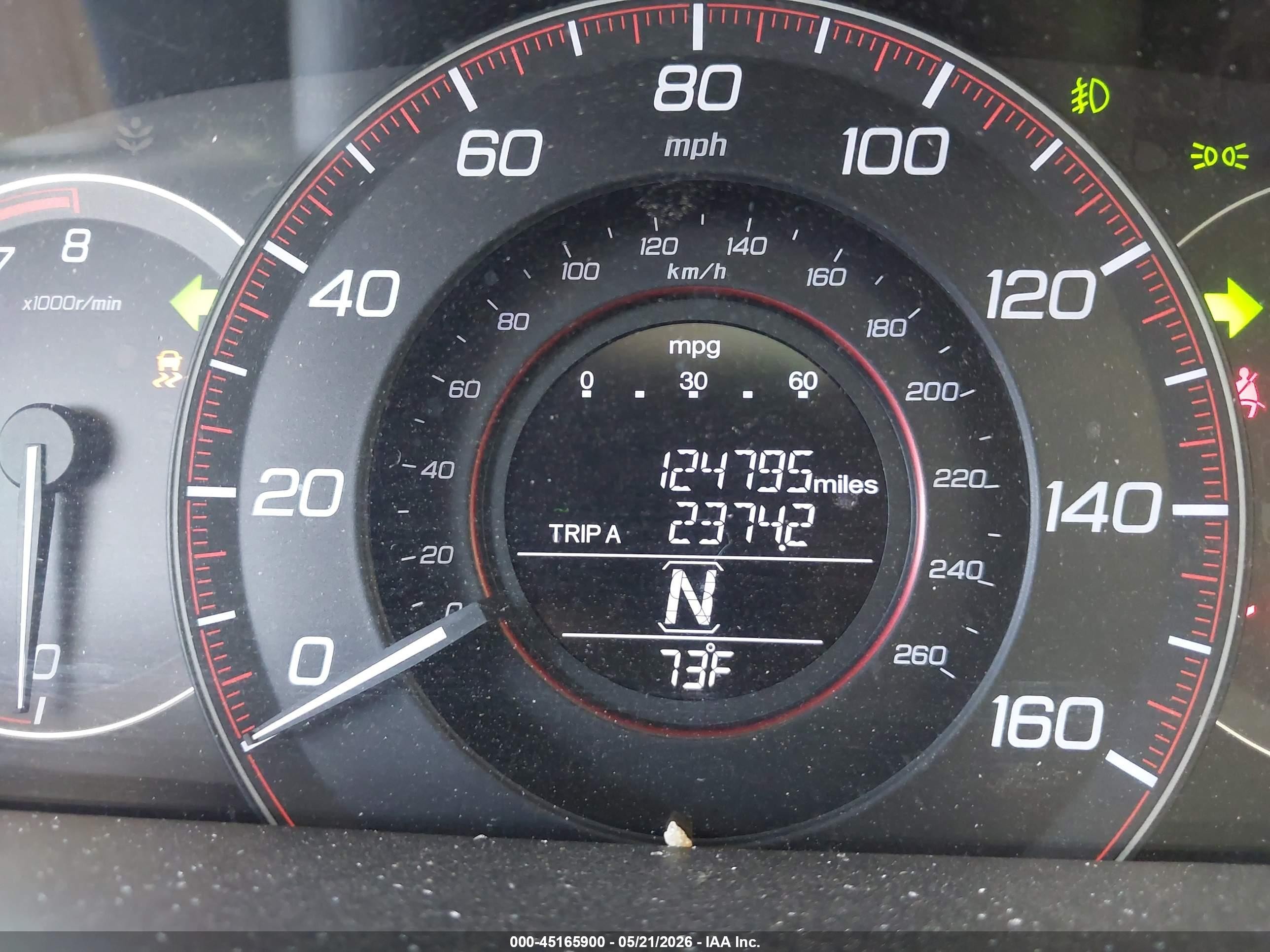 2015 Honda Accord Sport White vin: 1HGCR2F59FA237799