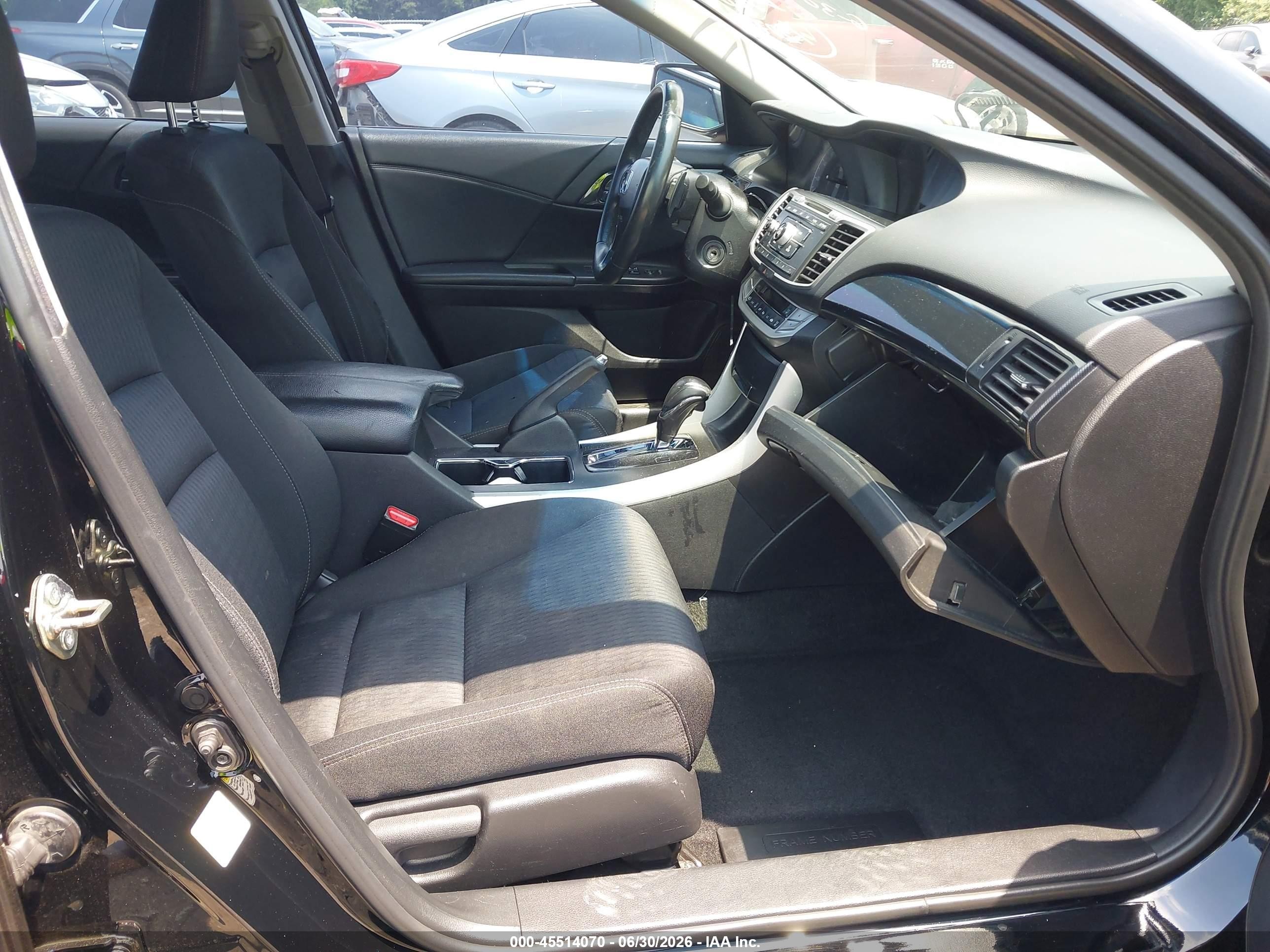2015 Honda Accord Sport Black vin: 1HGCR2F59FA256756