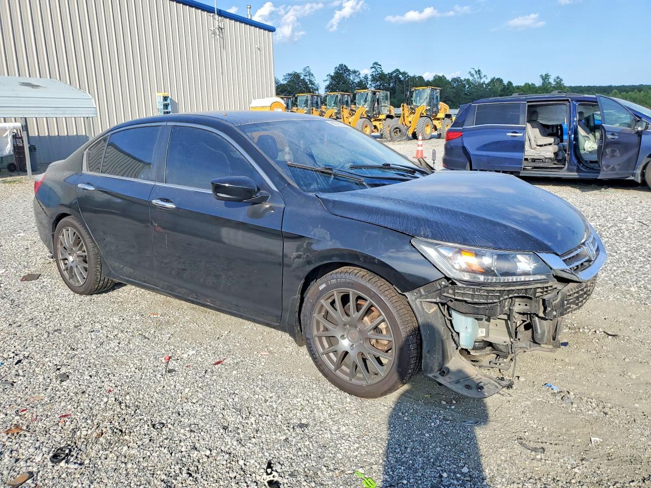 2015 Honda Accord Sport Черный vin: 1HGCR2F59FA263870
