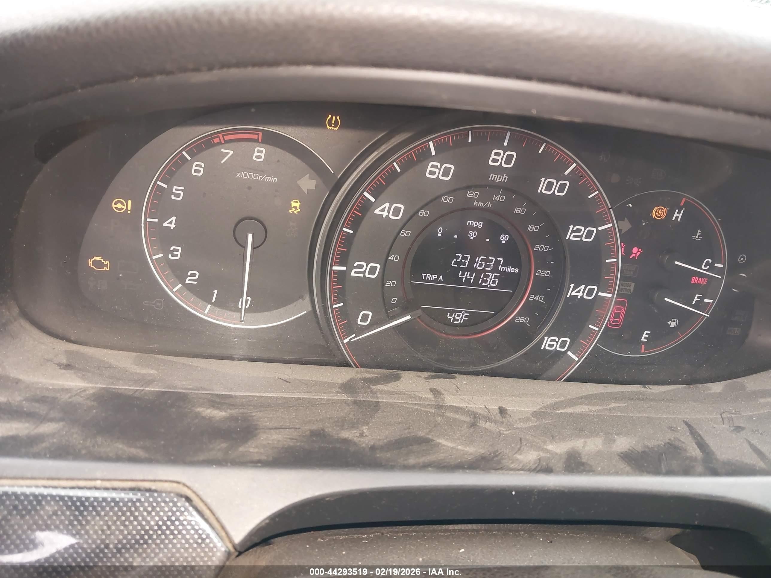2015 Honda Accord Sport Gray vin: 1HGCR2F59FA267191