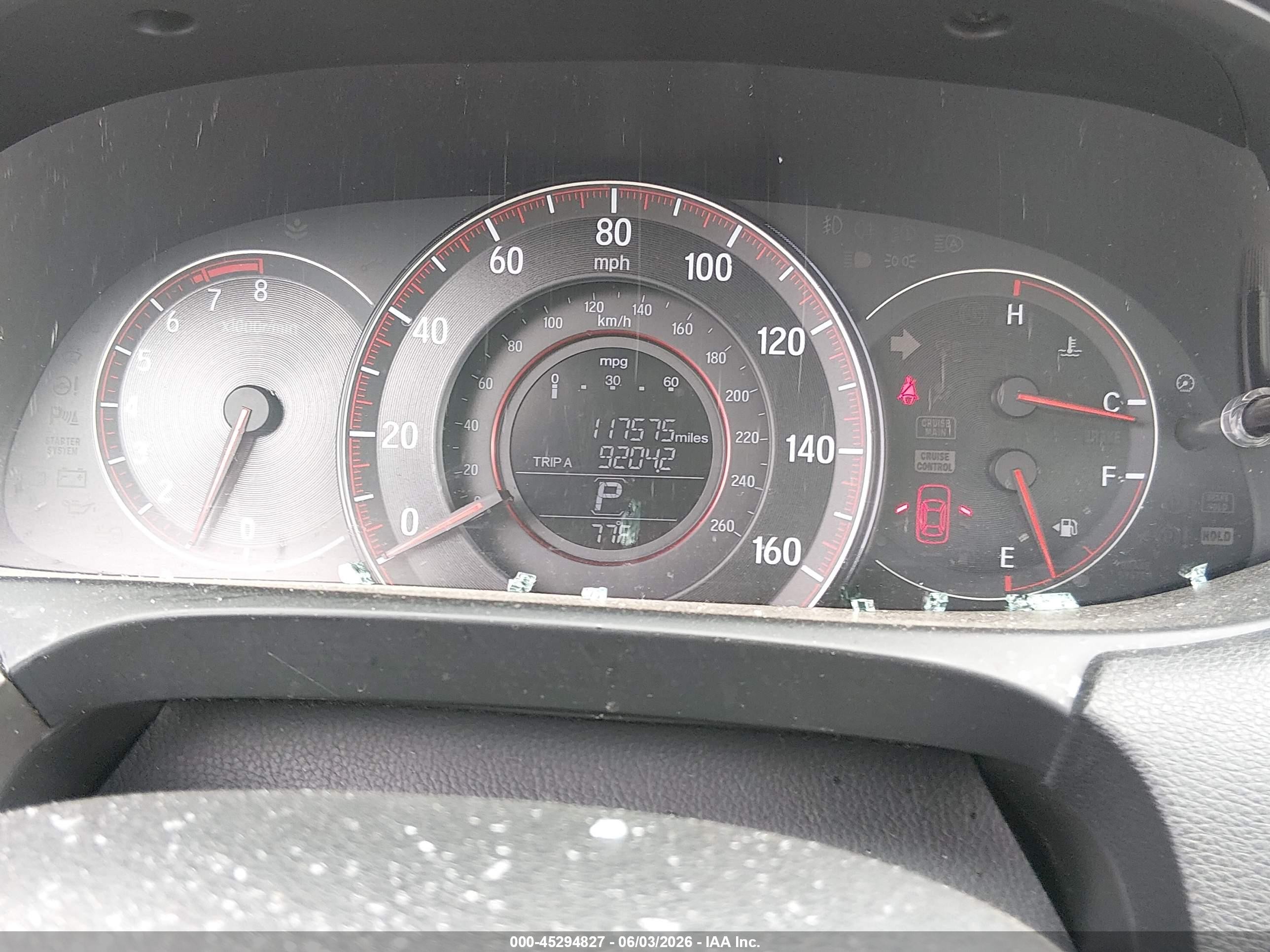 2016 Honda Accord Sport Gray vin: 1HGCR2F59GA154391