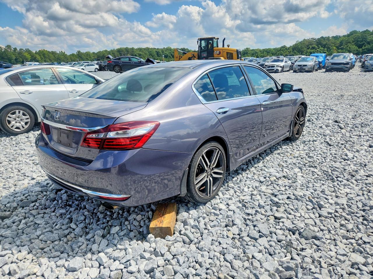 2016 Honda Accord Sport Gray vin: 1HGCR2F59GA185043