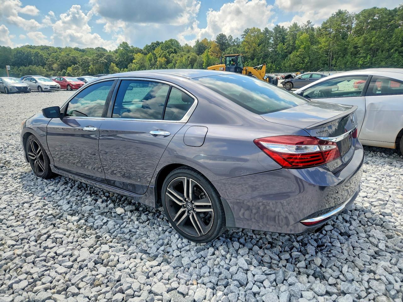 2016 Honda Accord Sport Gray vin: 1HGCR2F59GA185043