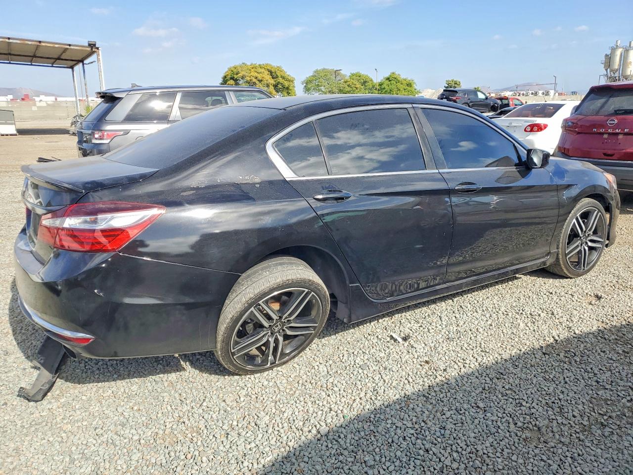 2017 Honda Accord Sport Black vin: 1HGCR2F59HA174366