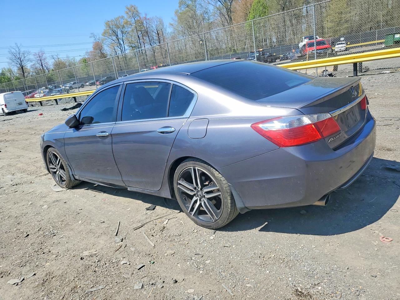 2013 Honda Accord Sport Gray vin: 1HGCR2F5XDA055669