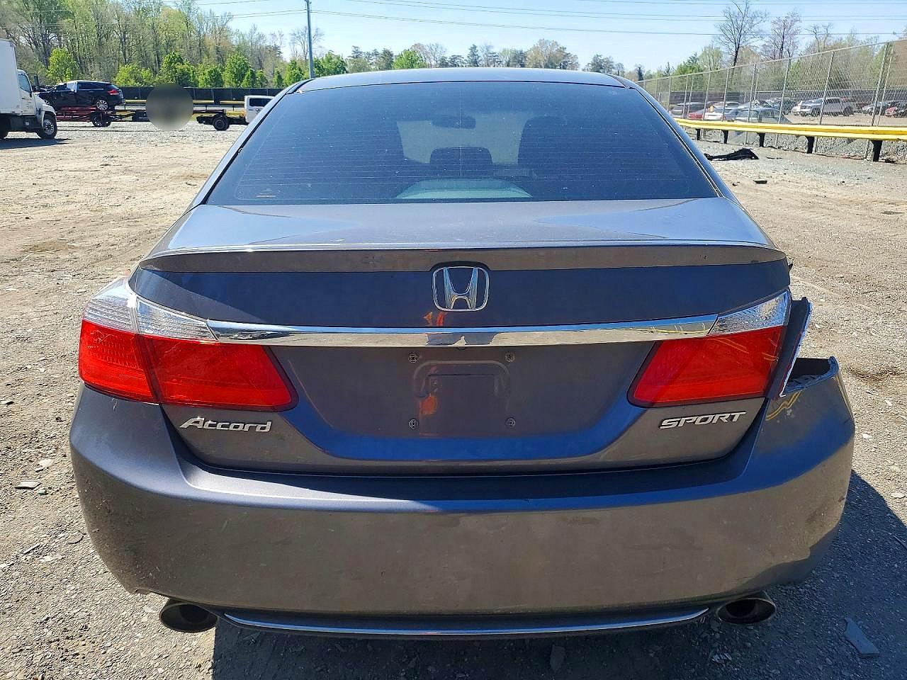 2013 Honda Accord Sport Gray vin: 1HGCR2F5XDA055669
