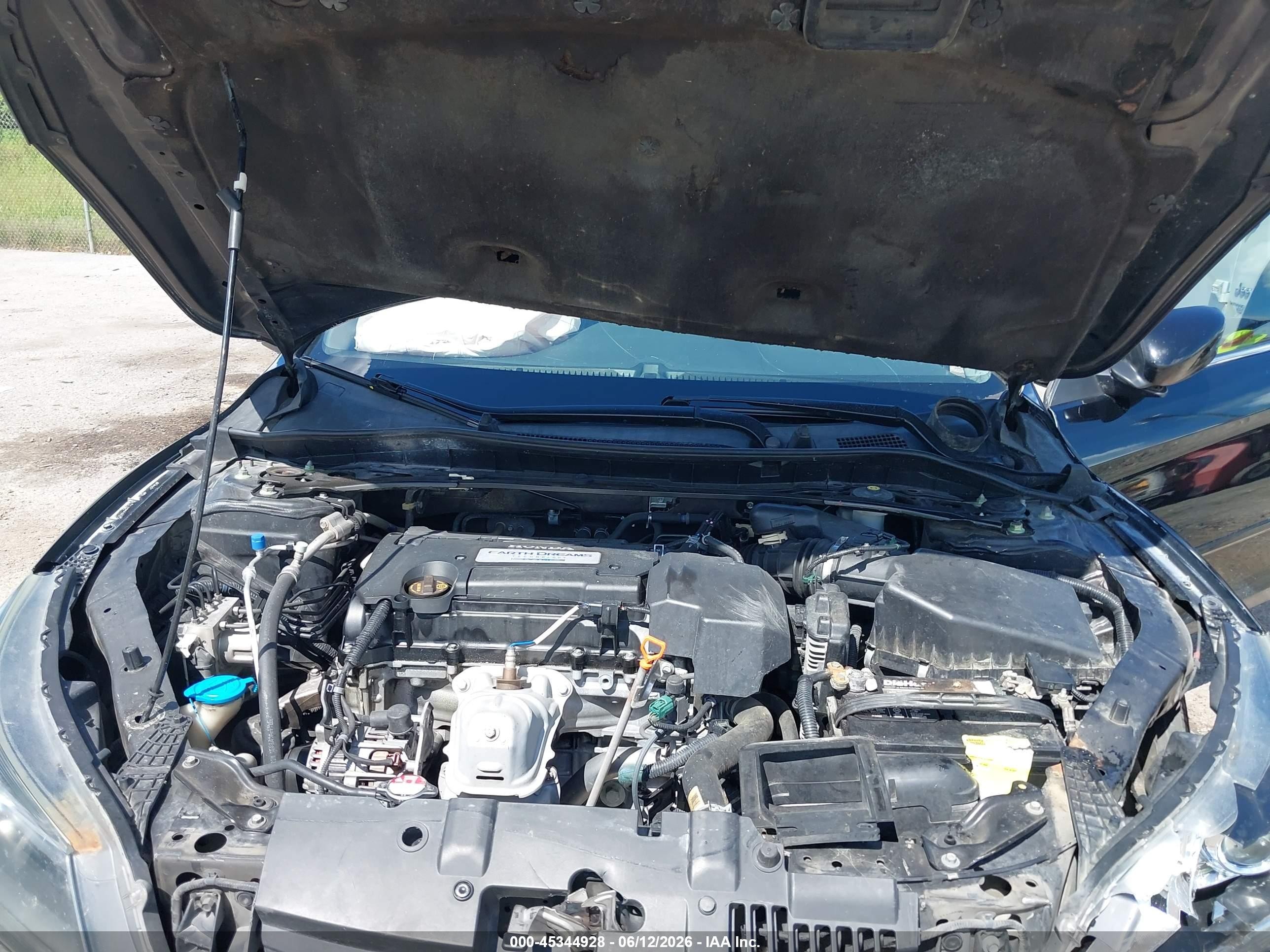 2013 Honda Accord Sport Black vin: 1HGCR2F5XDA077333