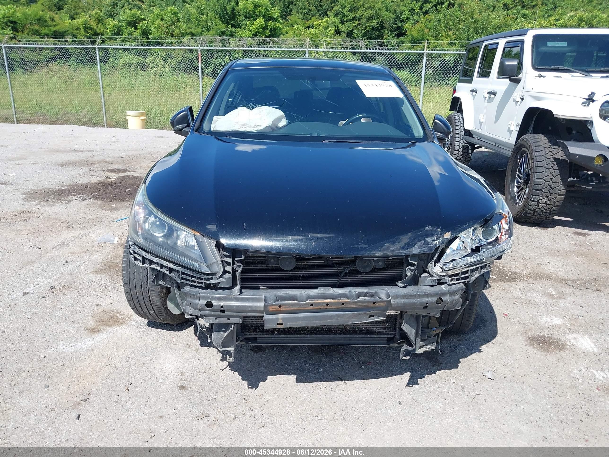 2013 Honda Accord Sport Black vin: 1HGCR2F5XDA077333