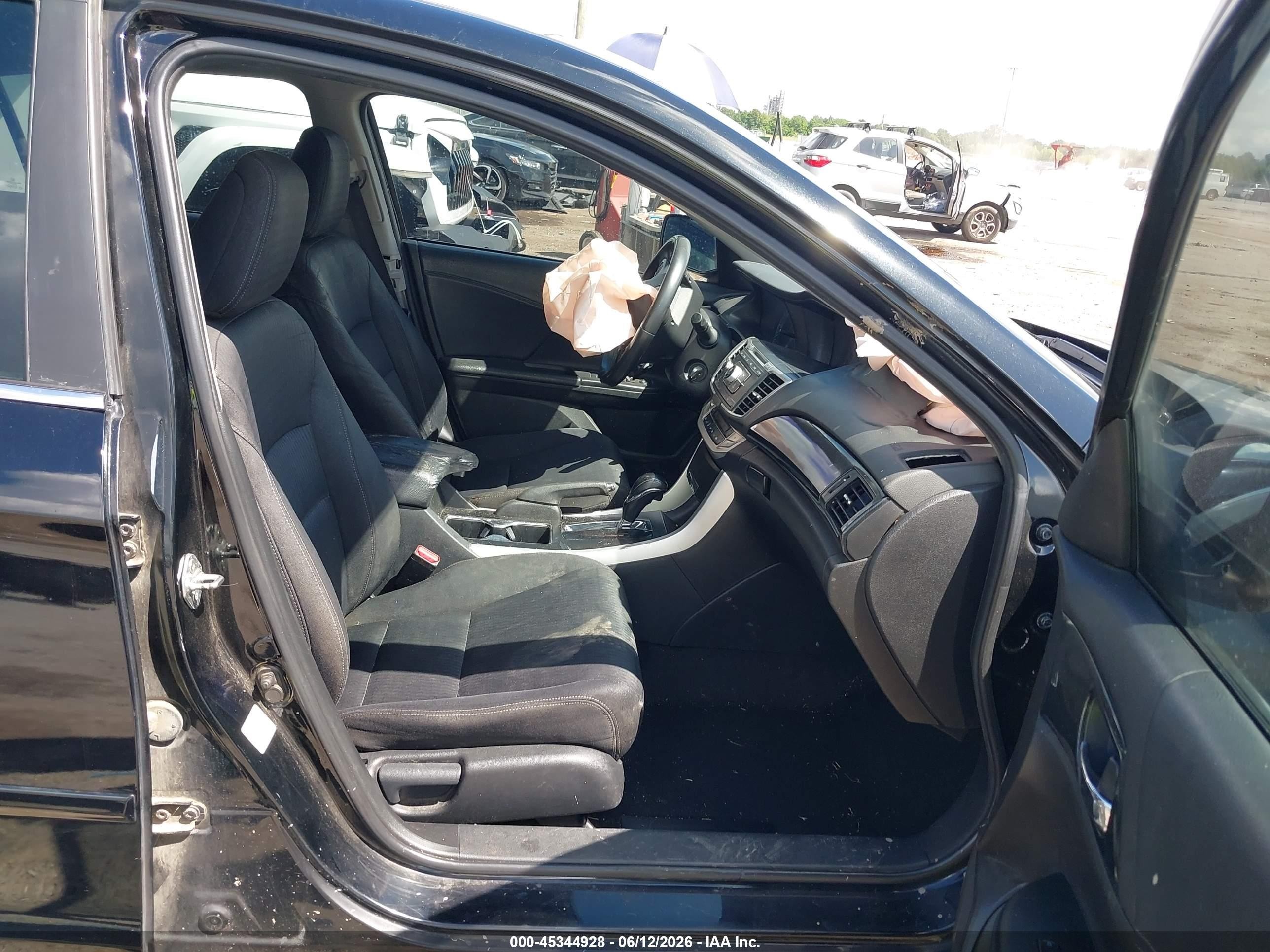 2013 Honda Accord Sport Black vin: 1HGCR2F5XDA077333