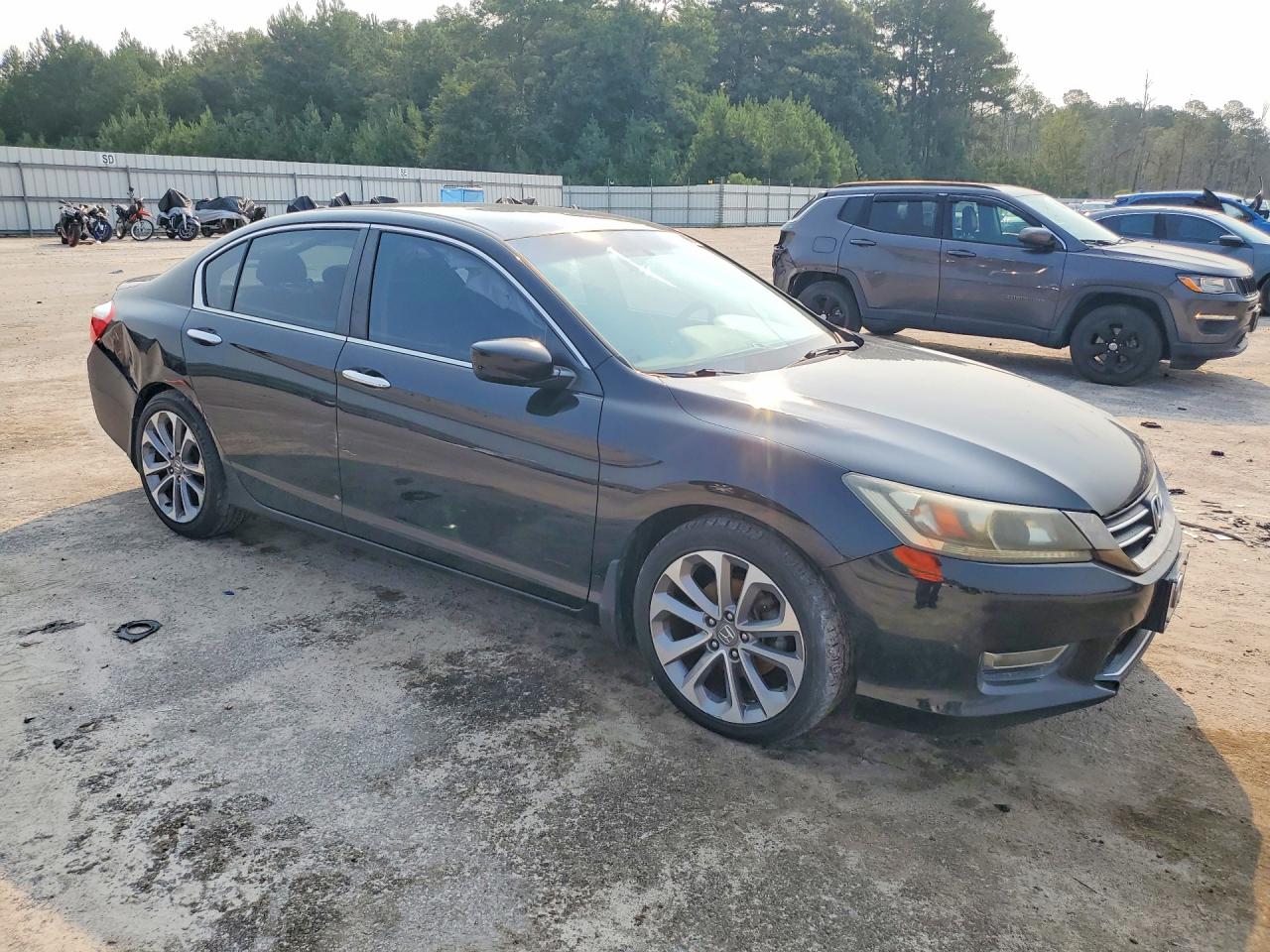 2013 Honda Accord Sport Black vin: 1HGCR2F5XDA081124