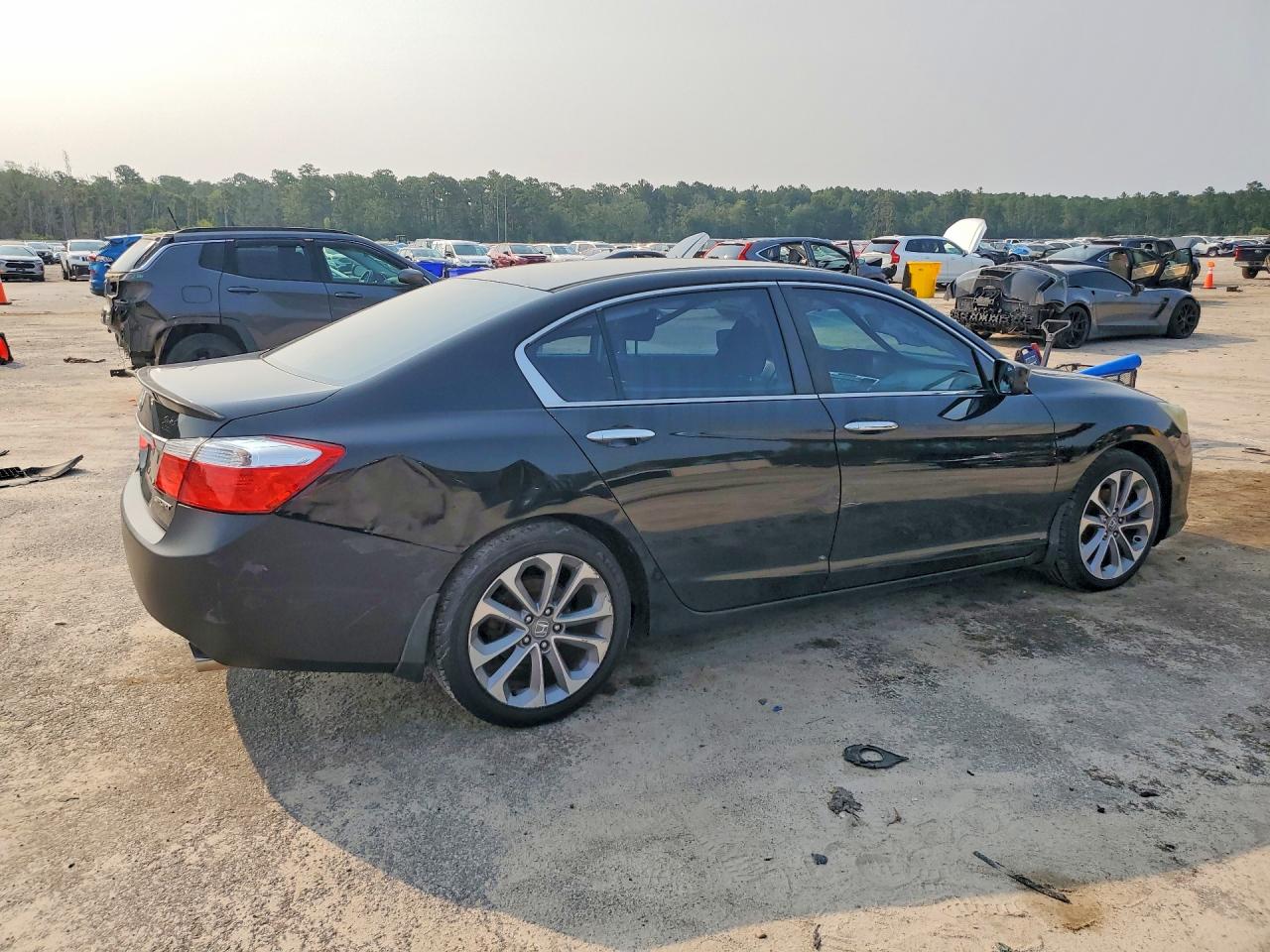 2013 Honda Accord Sport Black vin: 1HGCR2F5XDA081124