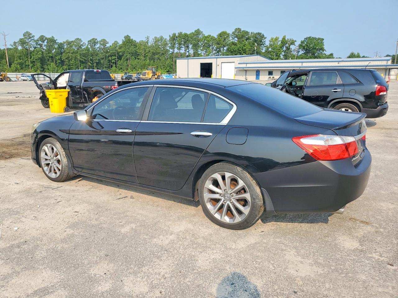 2013 Honda Accord Sport Black vin: 1HGCR2F5XDA081124